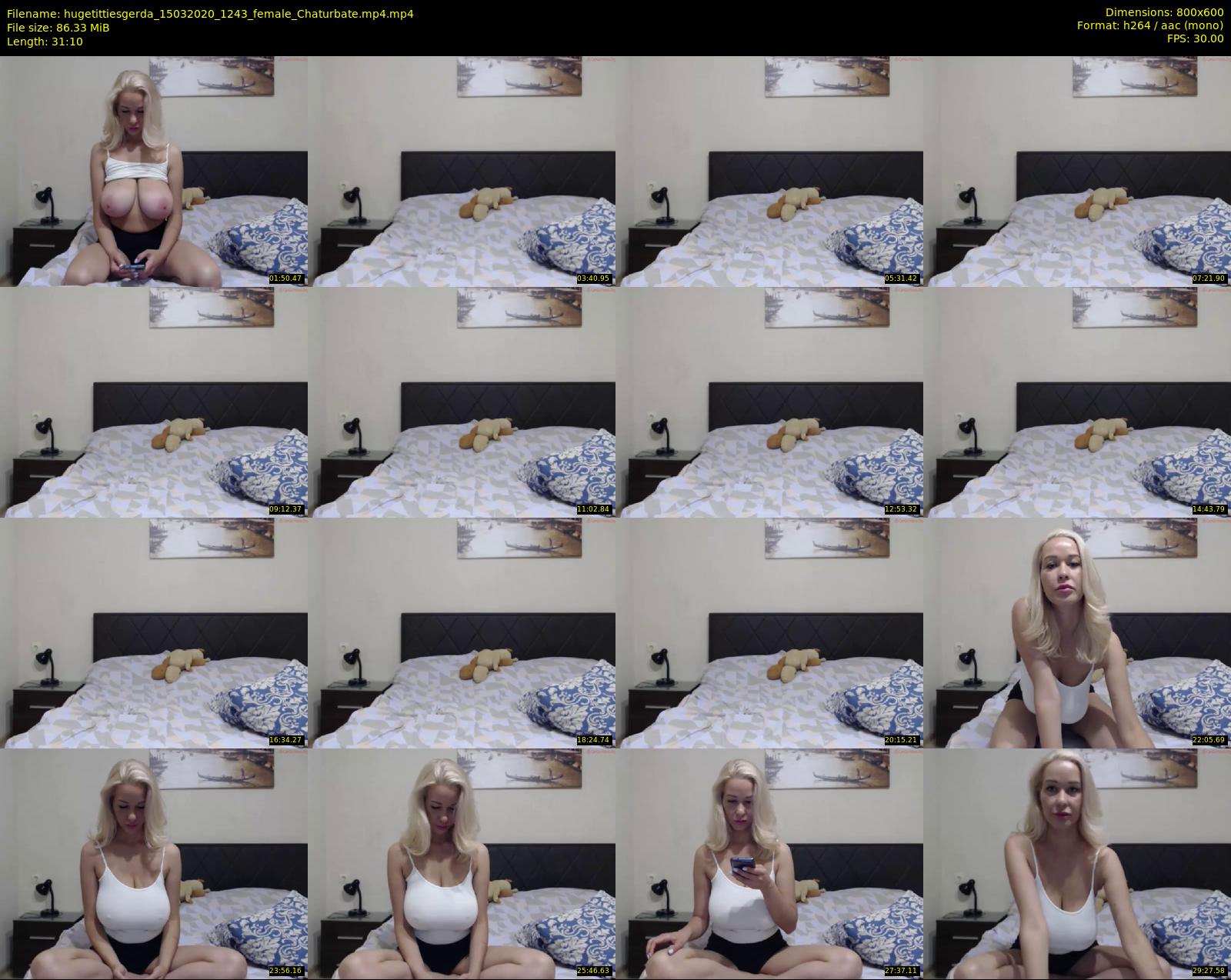 hugetittiesgerda — 32 minute Chaturbate female cam show recording, 480p, Mar 15, 2020