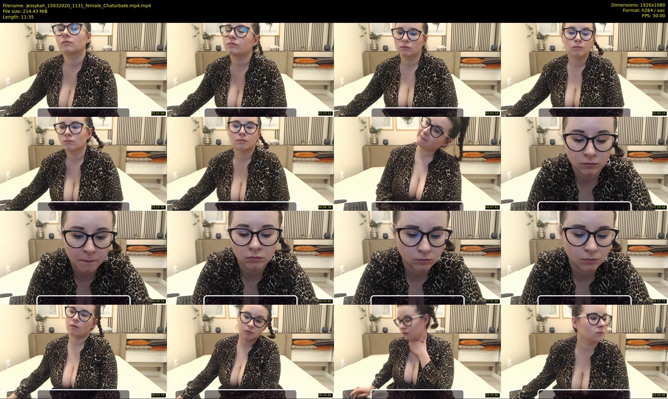 jessykah — 12 minute Chaturbate female cam show recording, 1080p, Mar 15, 2020