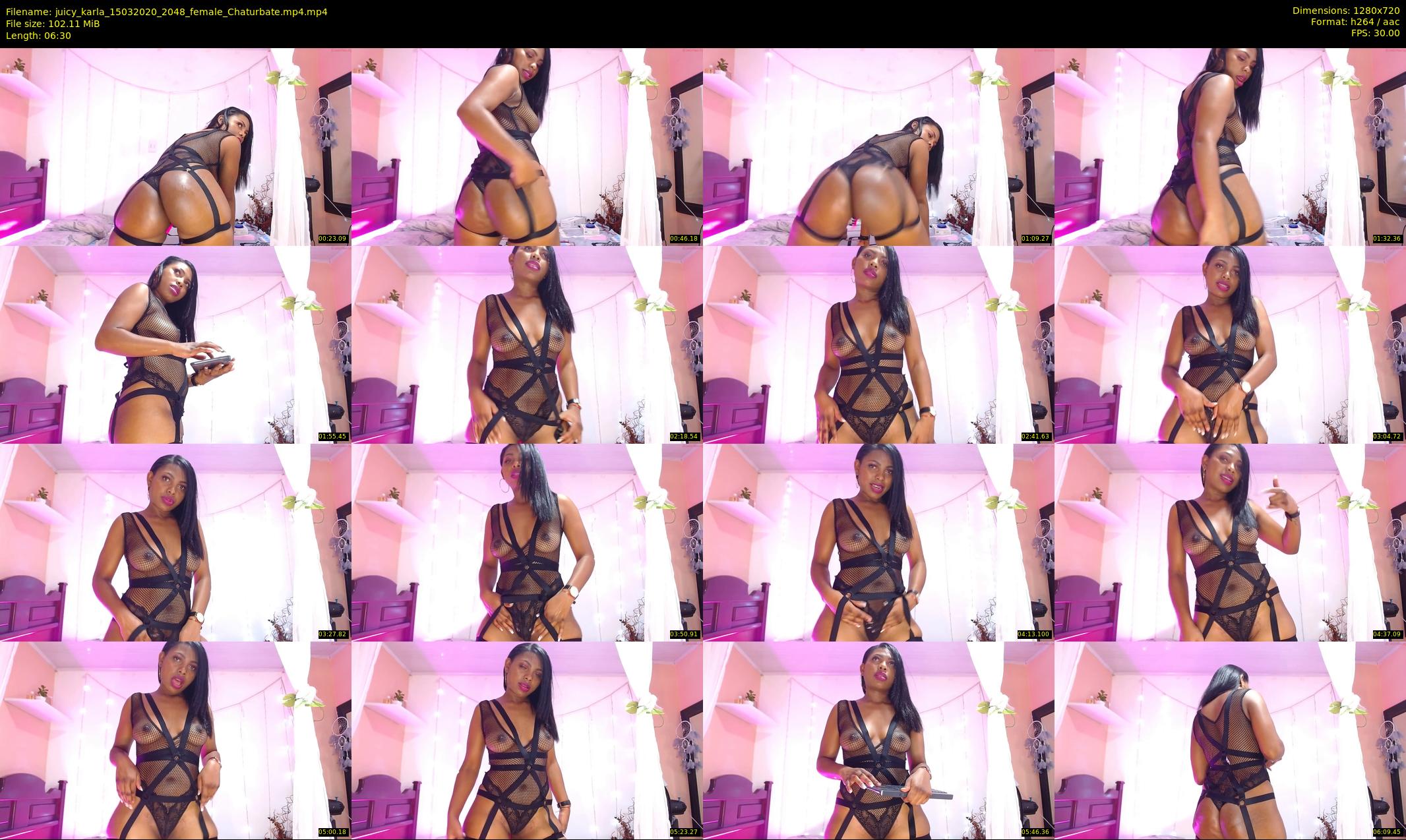 juicy_karla — 7 minute Chaturbate female cam show recording, 720p, Mar 15, 2020