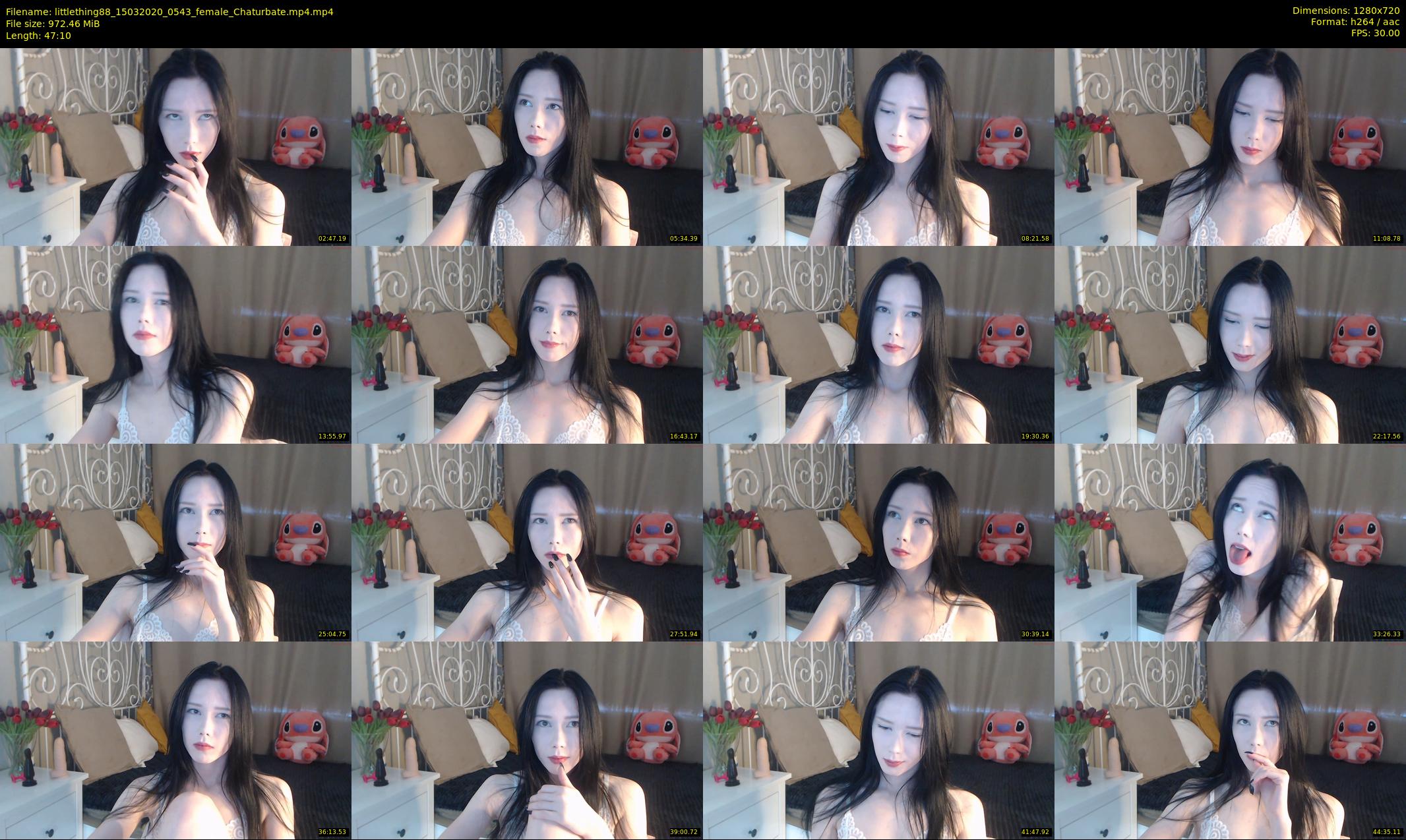 littlething88 — 48 minute Chaturbate female cam show recording, 720p, Mar 15, 2020