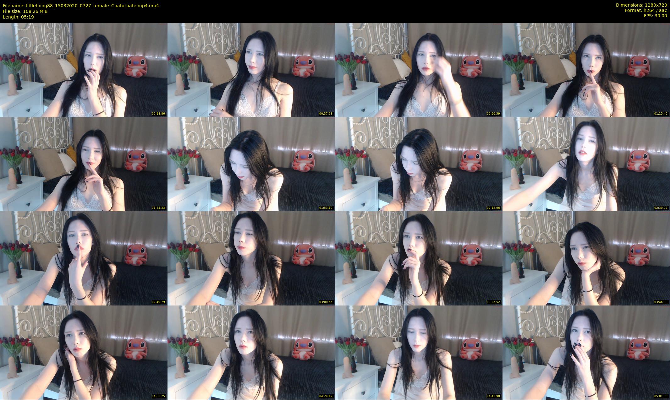 littlething88 — 6 minute Chaturbate female cam show recording, 720p, Mar 15, 2020