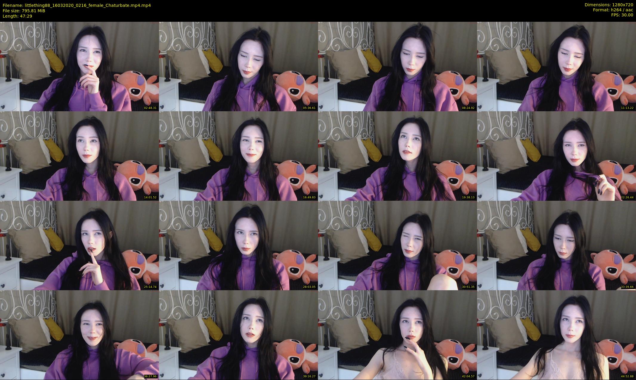 littlething88 — 48 minute Chaturbate female cam show recording, 720p, Mar 16, 2020