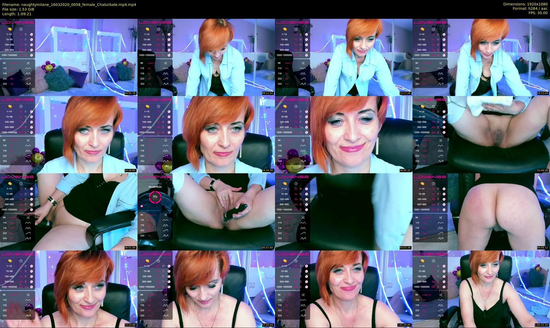 naughtymilane — 70 minute Chaturbate female cam show recording, 1080p, Mar 16, 2020