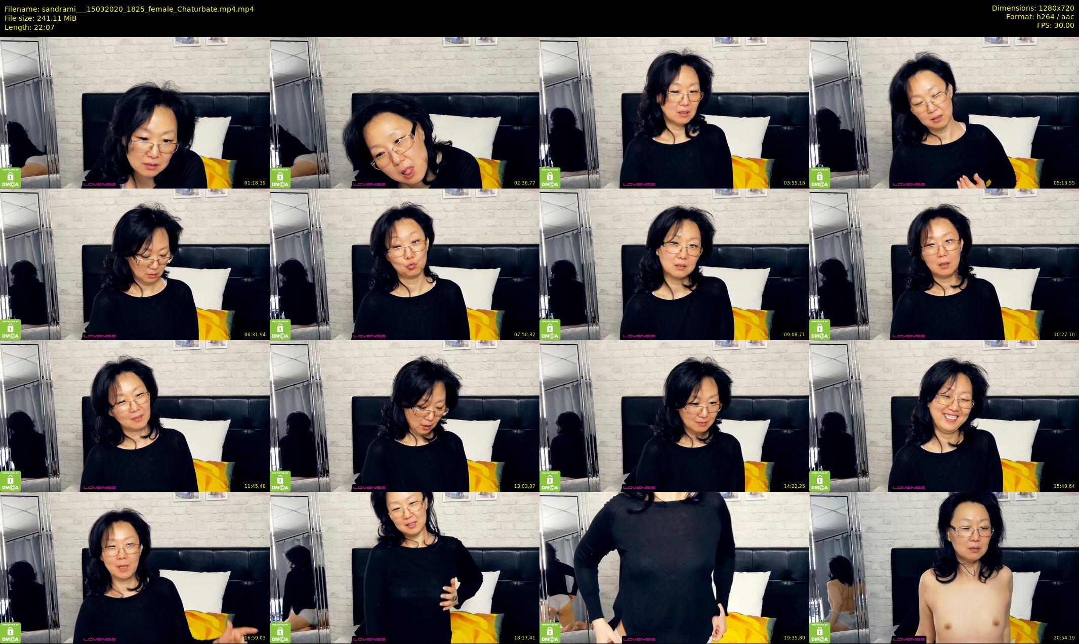 sandrami__ — 23 minute Chaturbate female cam show recording, 720p, Mar 15, 2020