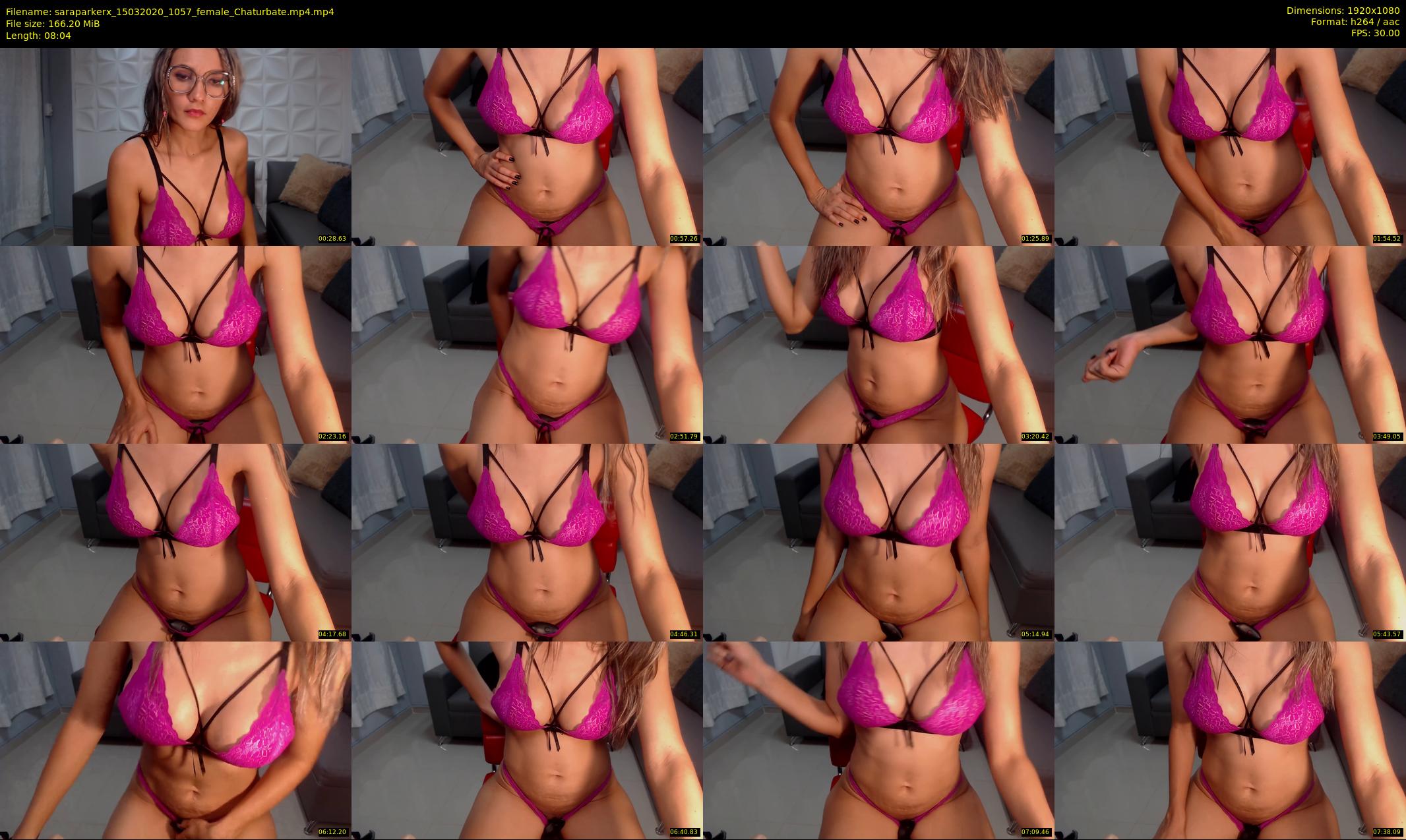 saraparkerx — 9 minute Chaturbate female cam show recording, 1080p, Mar 15, 2020