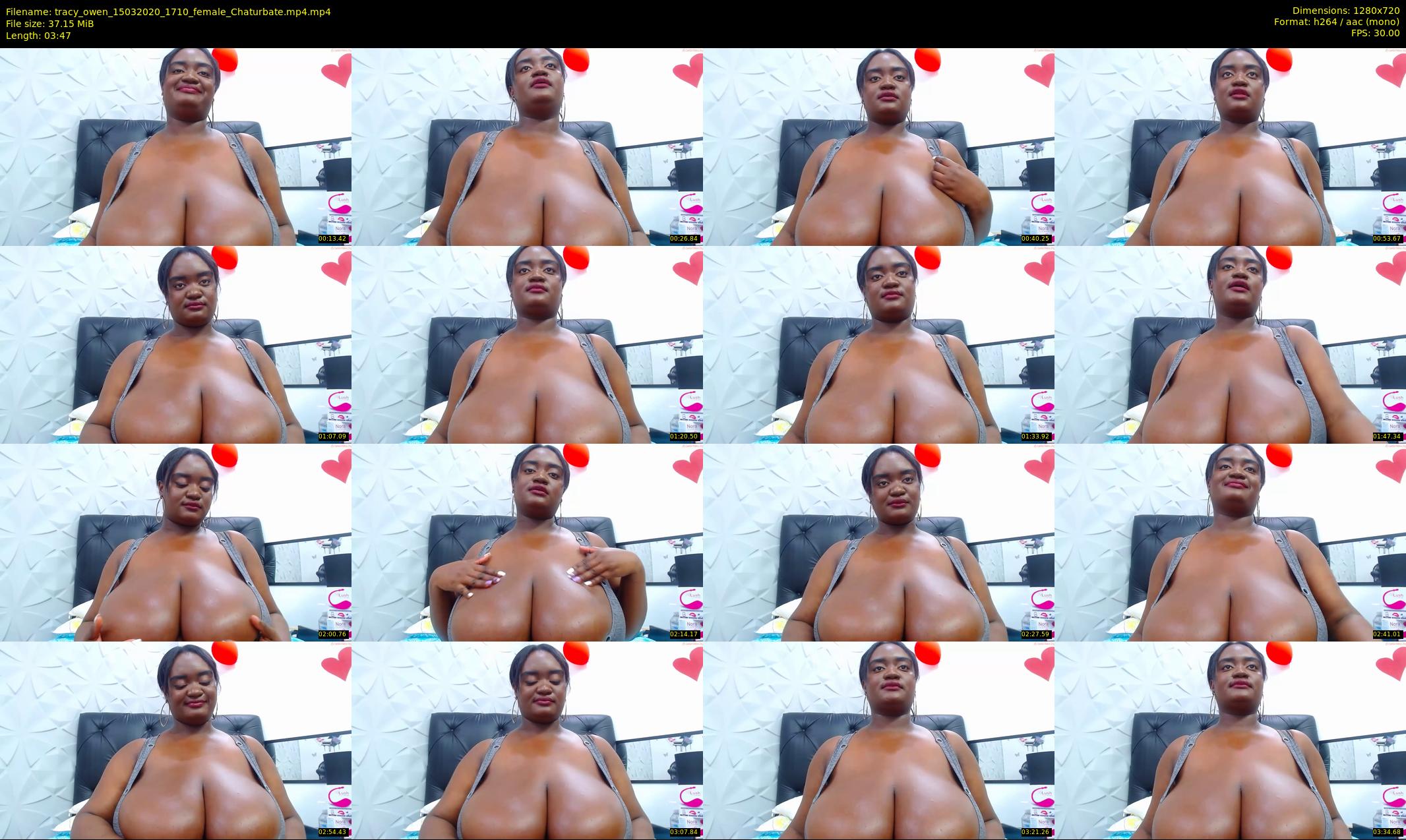 tracy_owen — 4 minute Chaturbate female cam show recording, 720p, Mar 15, 2020