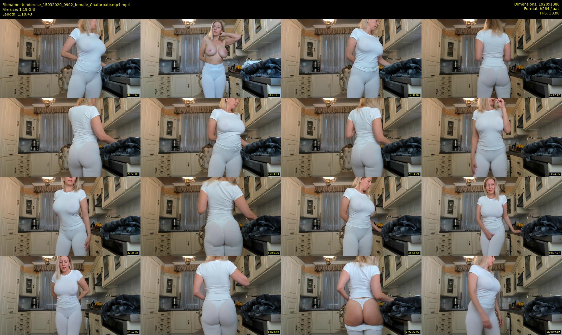 tunderose — 71 minute Chaturbate female cam show recording, 1080p, Mar 15, 2020