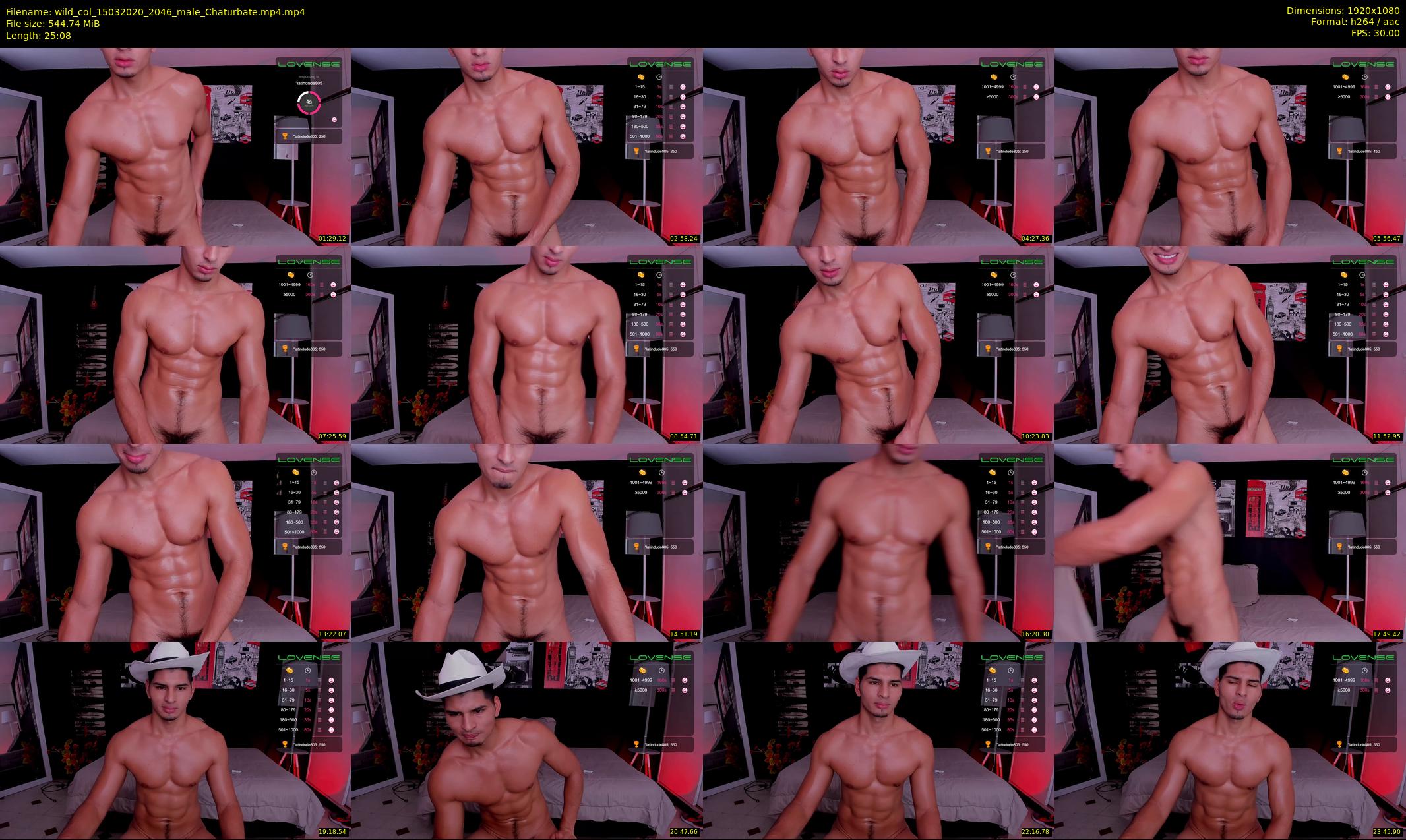 wild_col — 26 minute Chaturbate male cam show recording, 1080p, Mar 15, 2020