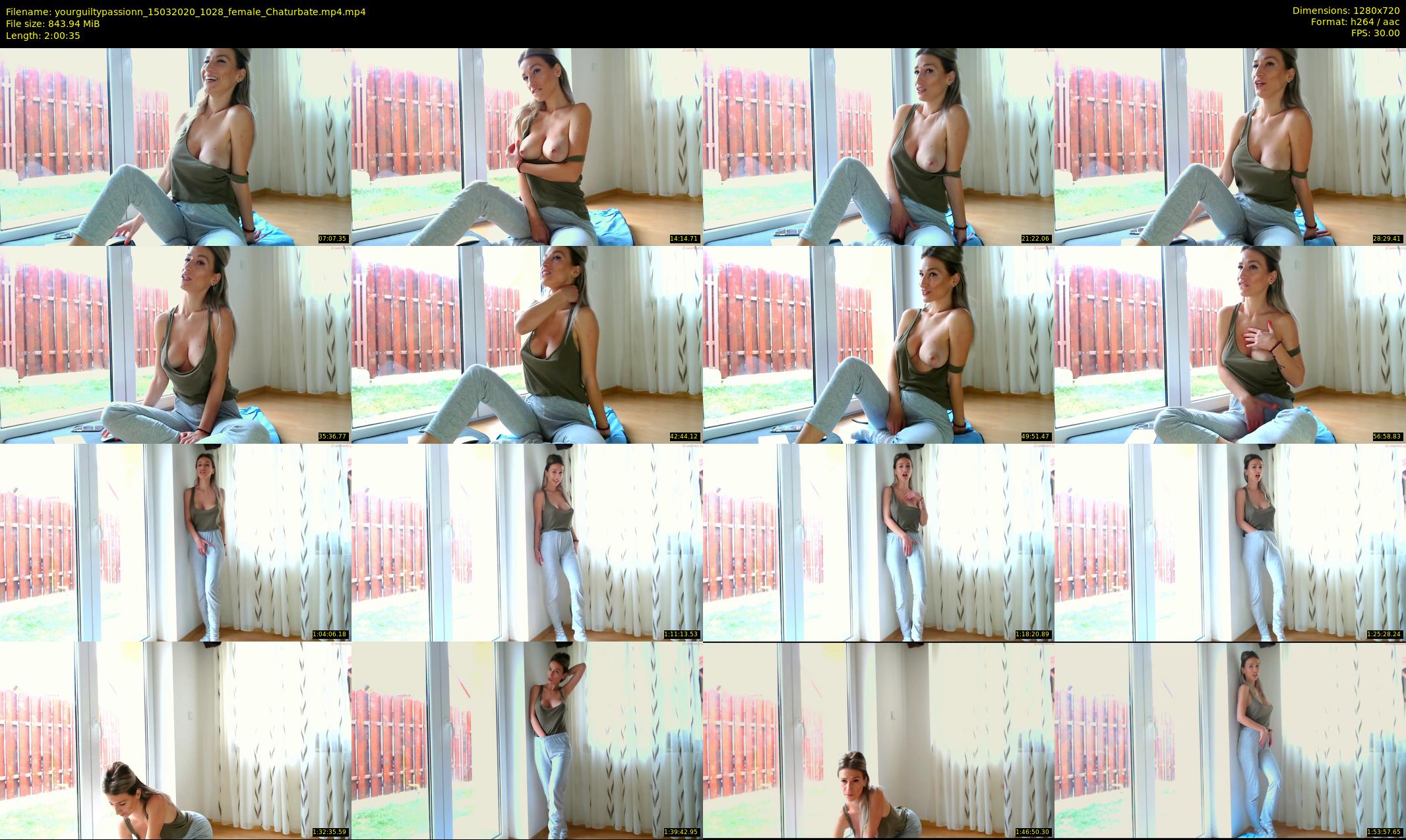 yourguiltypassionn — 121 minute Chaturbate female cam show recording, 720p, Mar 15, 2020