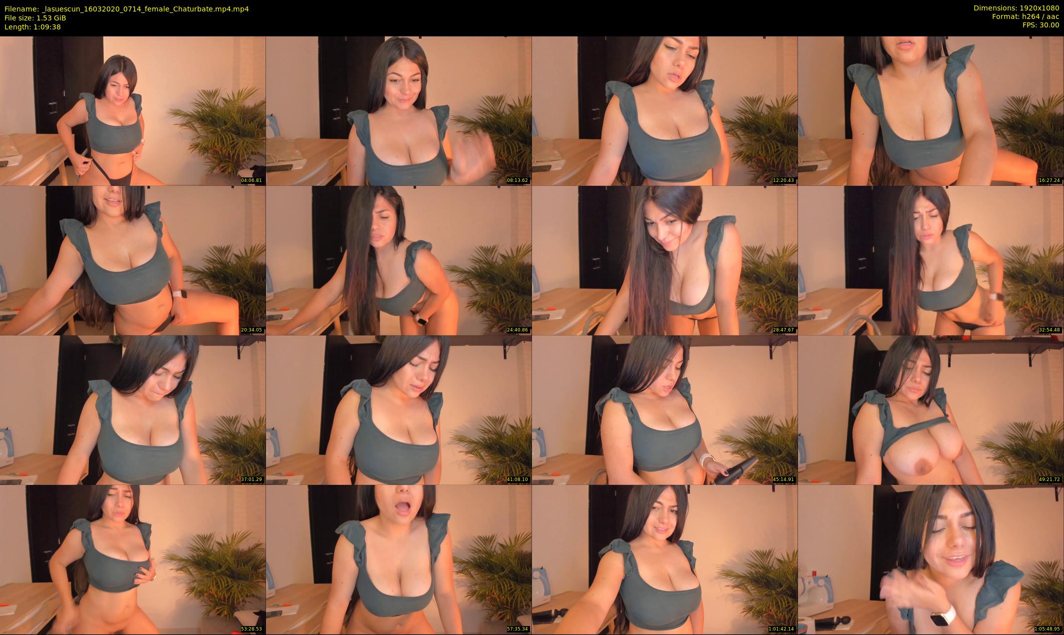 _lasuescun — 70 minute Chaturbate female cam show recording, 1080p, Mar 16, 2020