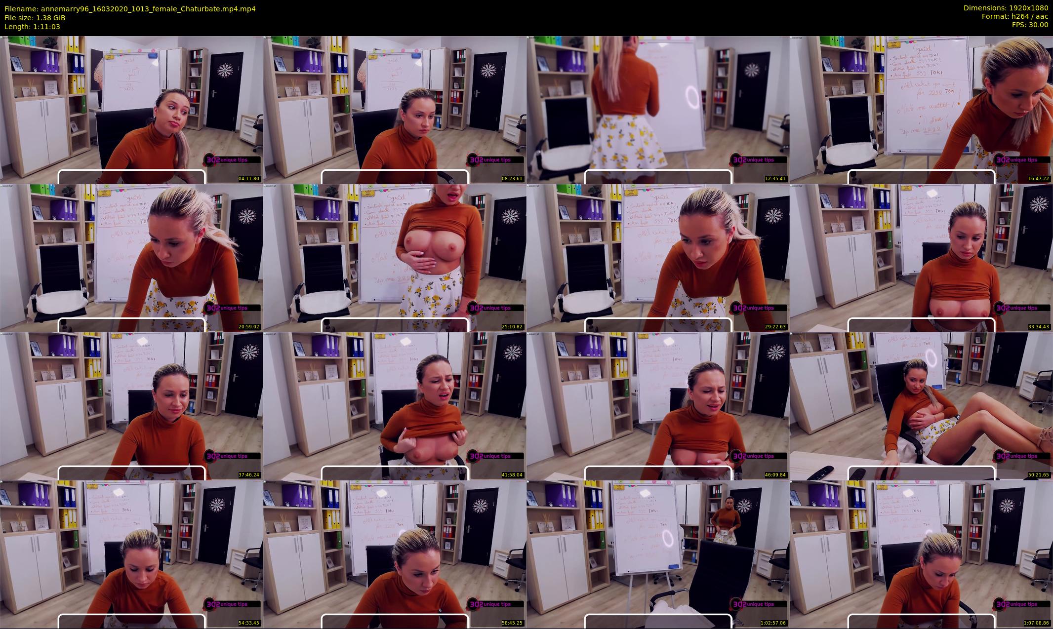 annemarry96 — 72 minute Chaturbate female cam show recording, 1080p, Mar 16, 2020