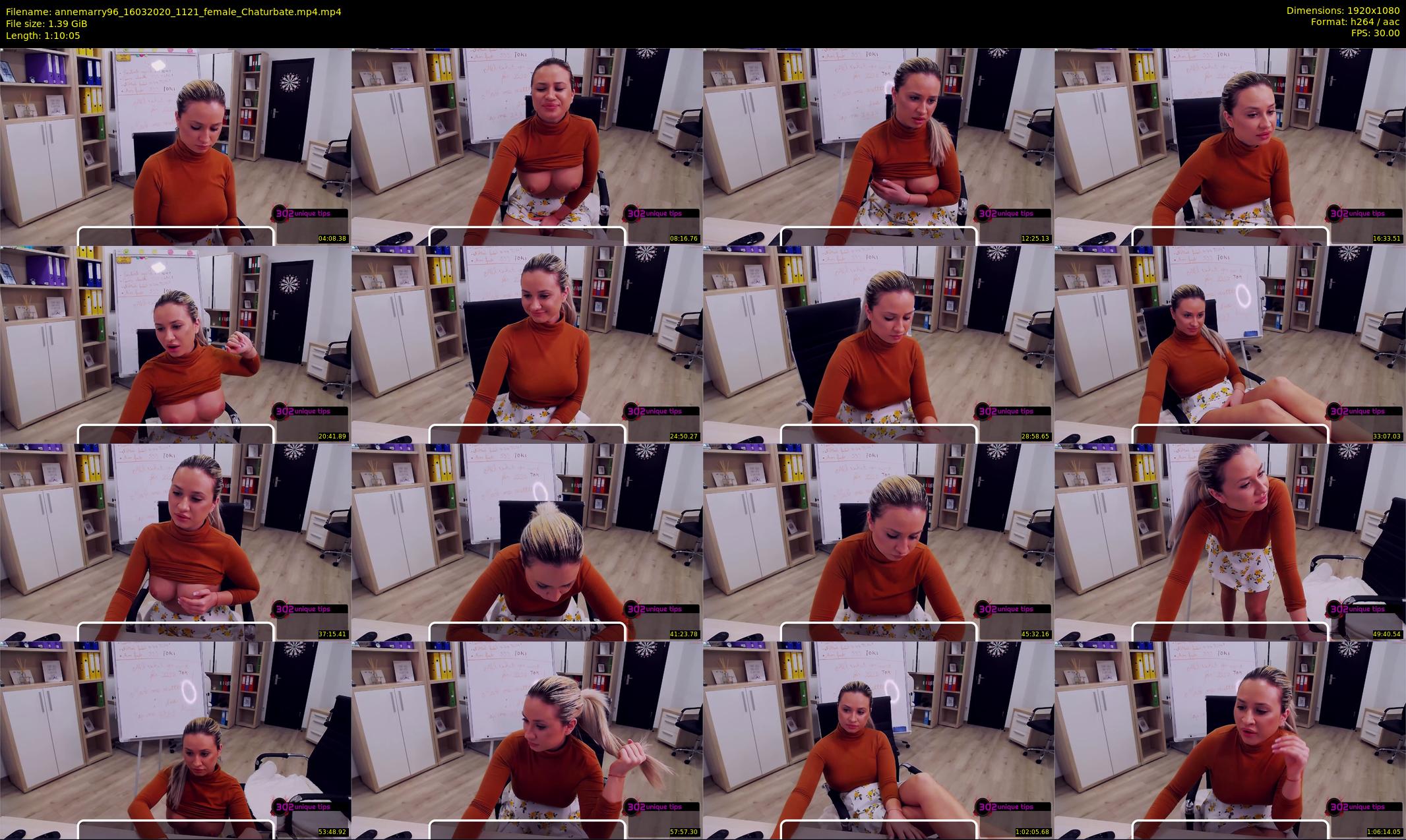 annemarry96 — 71 minute Chaturbate female cam show recording, 1080p, Mar 16, 2020