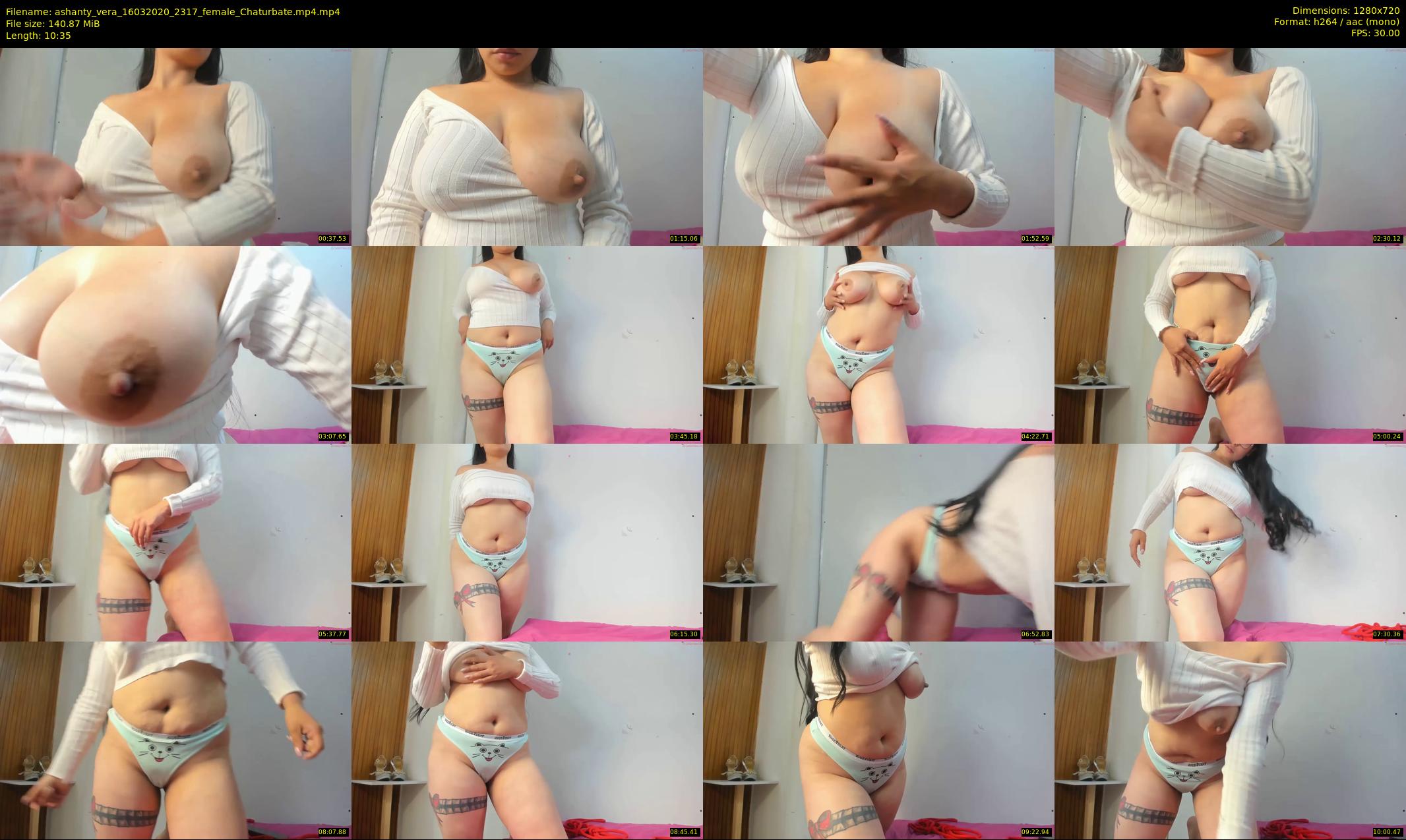 ashanty_vera — 11 minute Chaturbate couple cam show recording, 720p, Mar 16, 2020