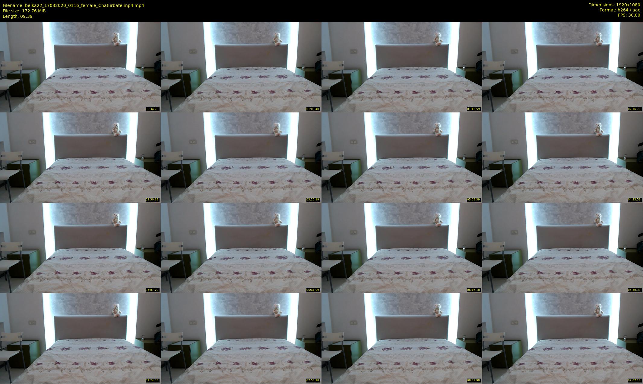 belka22 — 10 minute Chaturbate female cam show recording, 1080p, Mar 17, 2020