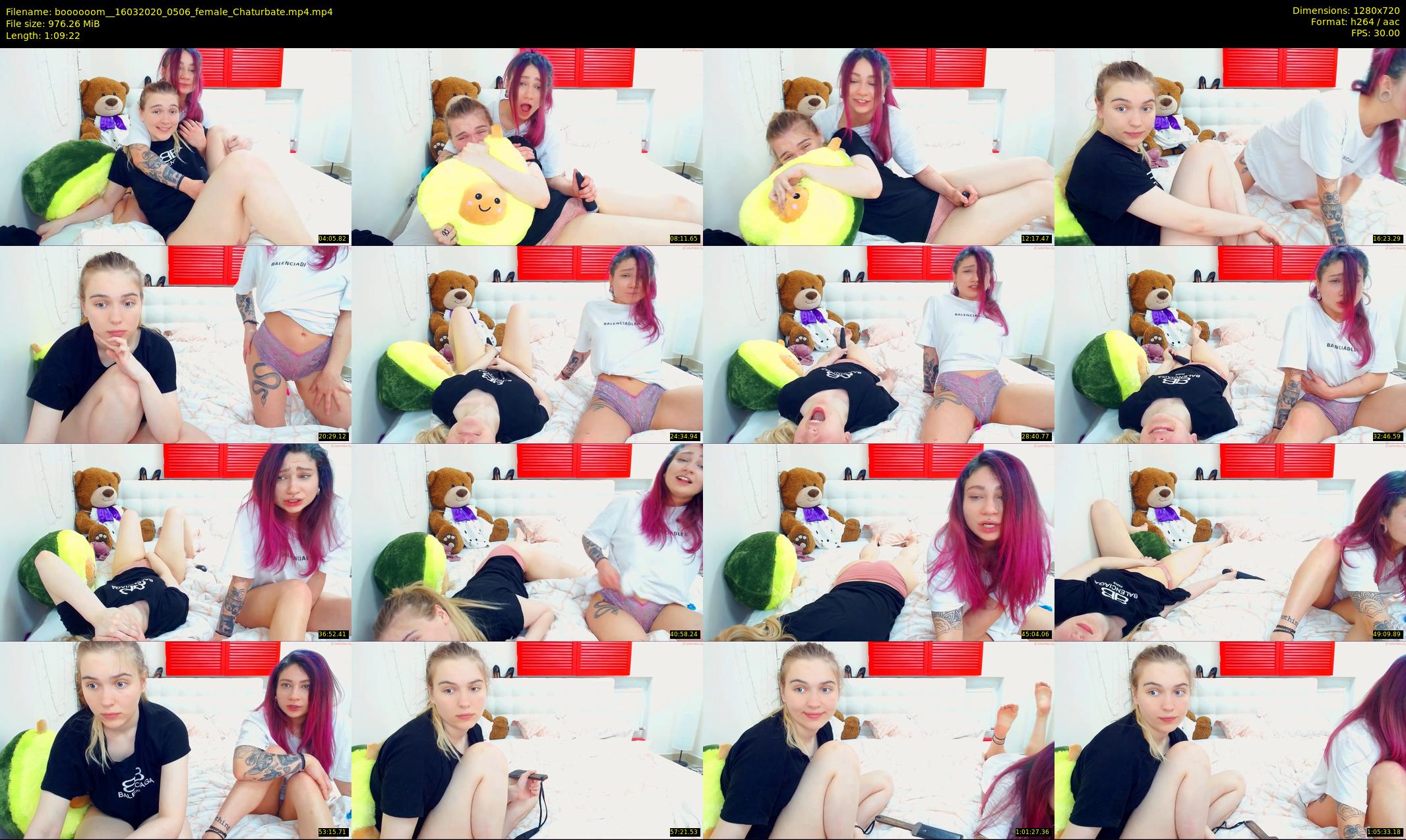 boooooom_ — 70 minute Chaturbate female cam show recording, 720p, Mar 16, 2020