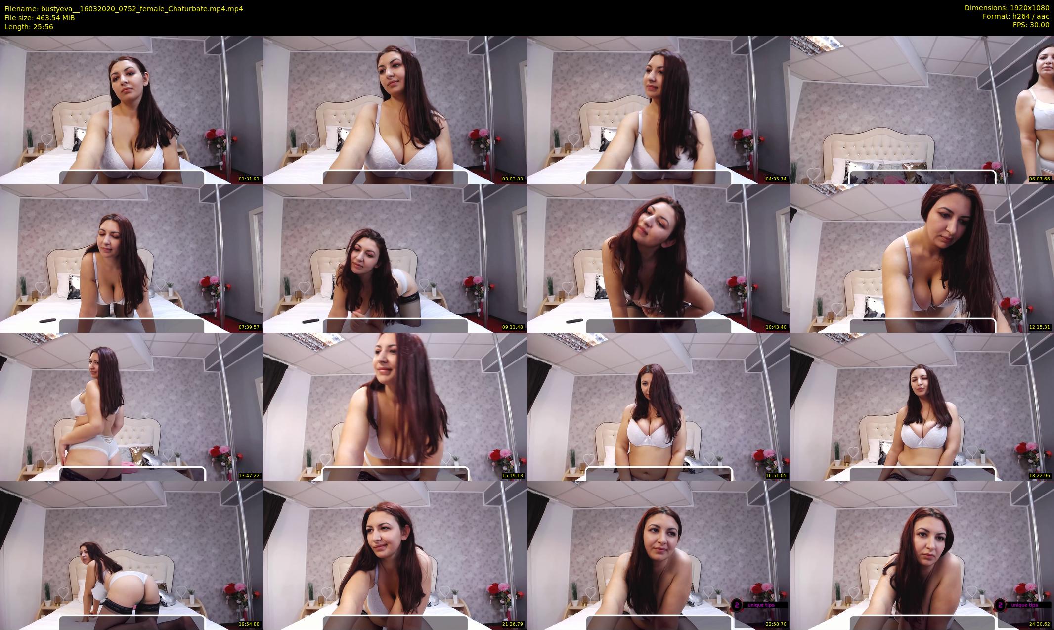 bustyeva_ — 26 minute Chaturbate female cam show recording, 1080p, Mar 16, 2020