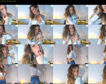 cique_black — 50 minute Chaturbate female cam show recording, 720p, Mar 16, 2020