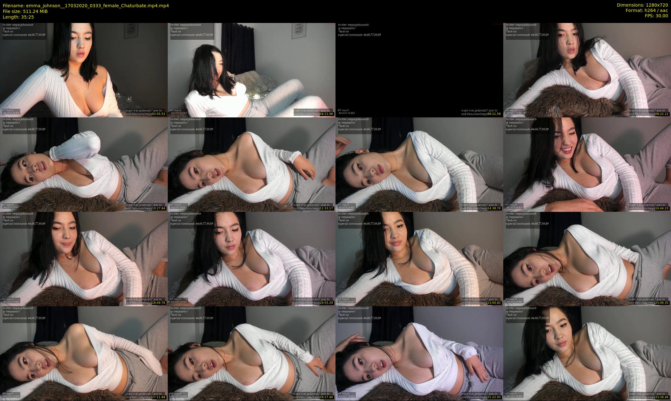 emma_johnson_ — 36 minute Chaturbate female cam show recording, 720p, Mar 17, 2020