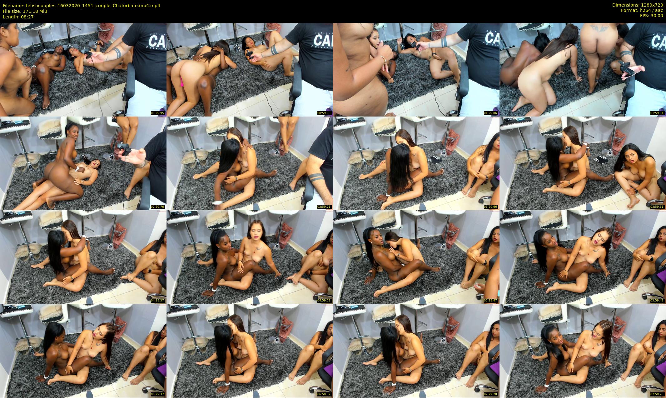 fetishcouples — 9 minute Chaturbate couple cam show recording, 720p, Mar 16, 2020