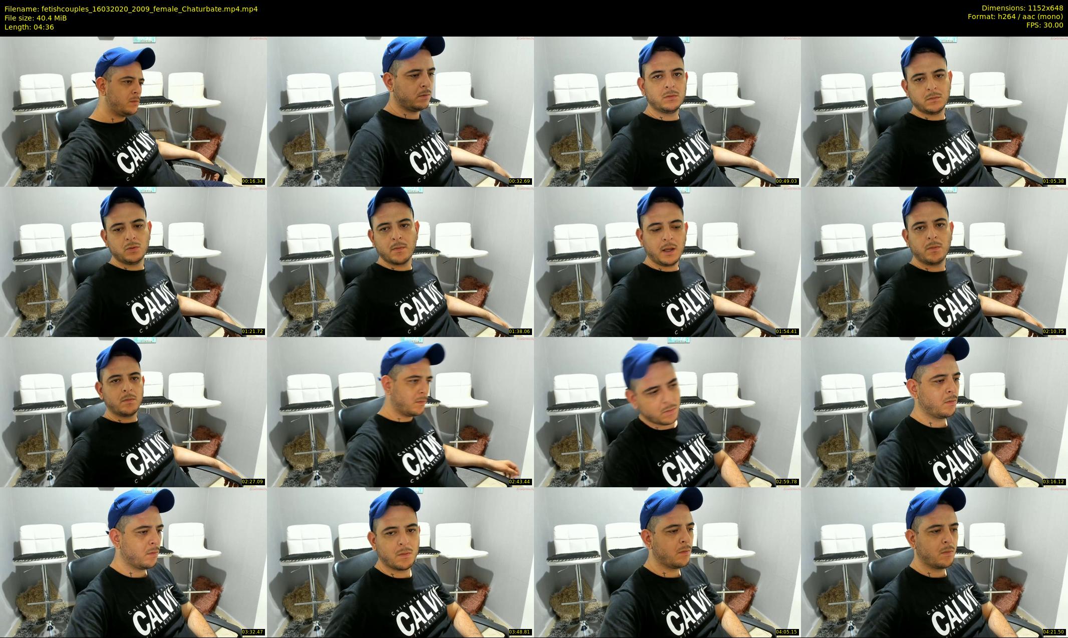 fetishcouples — 5 minute Chaturbate couple cam show recording, 480p, Mar 16, 2020