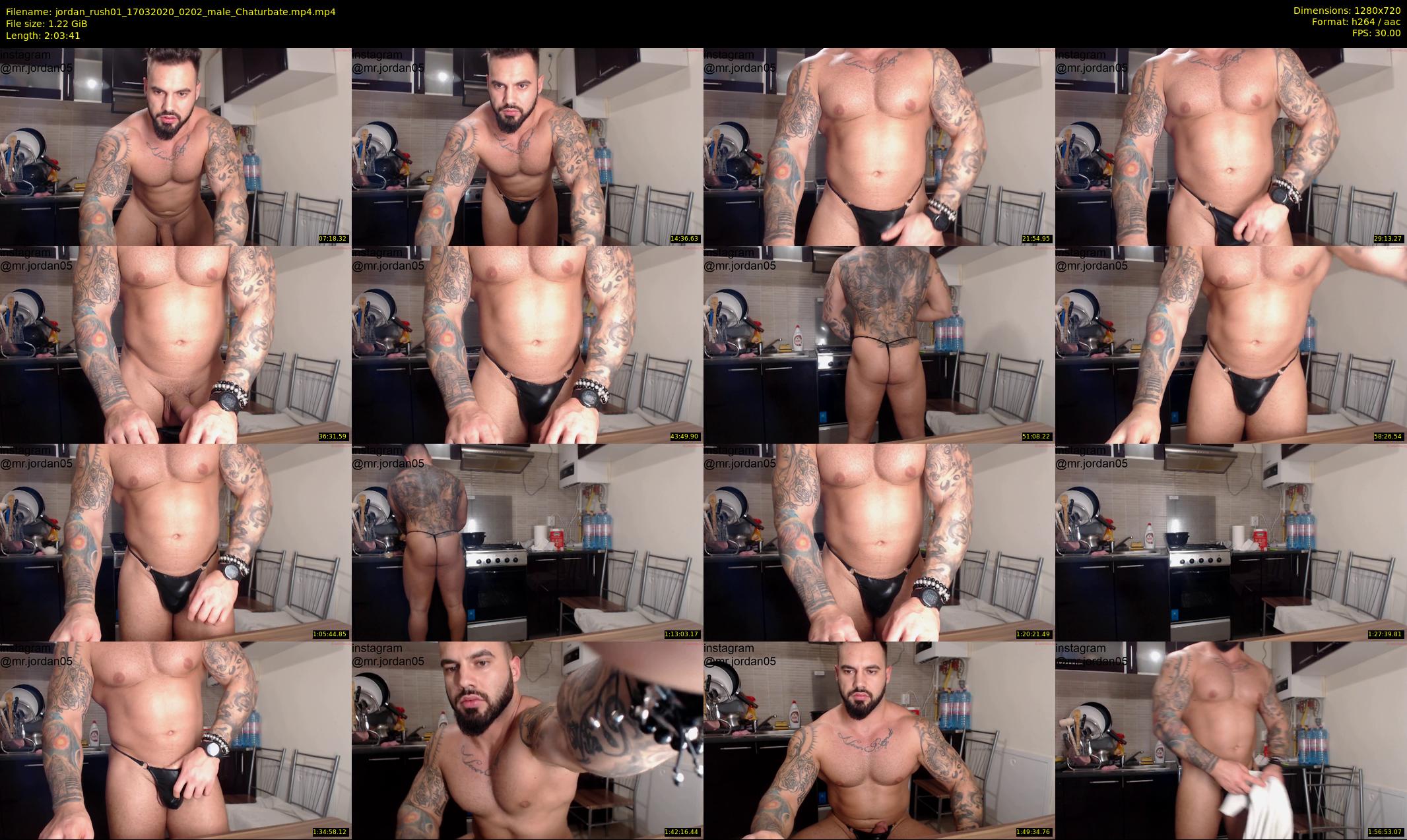 jordan_rush01 — 124 minute Chaturbate male cam show recording, 720p, Mar 17, 2020