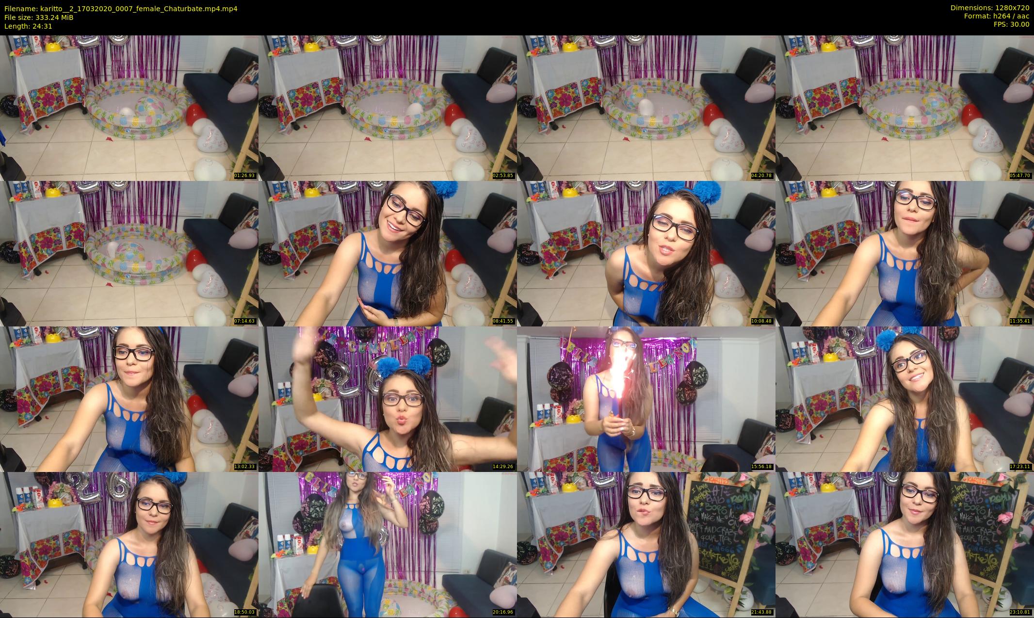 karitto__2 — 25 minute Chaturbate female cam show recording, 720p, Mar 17, 2020