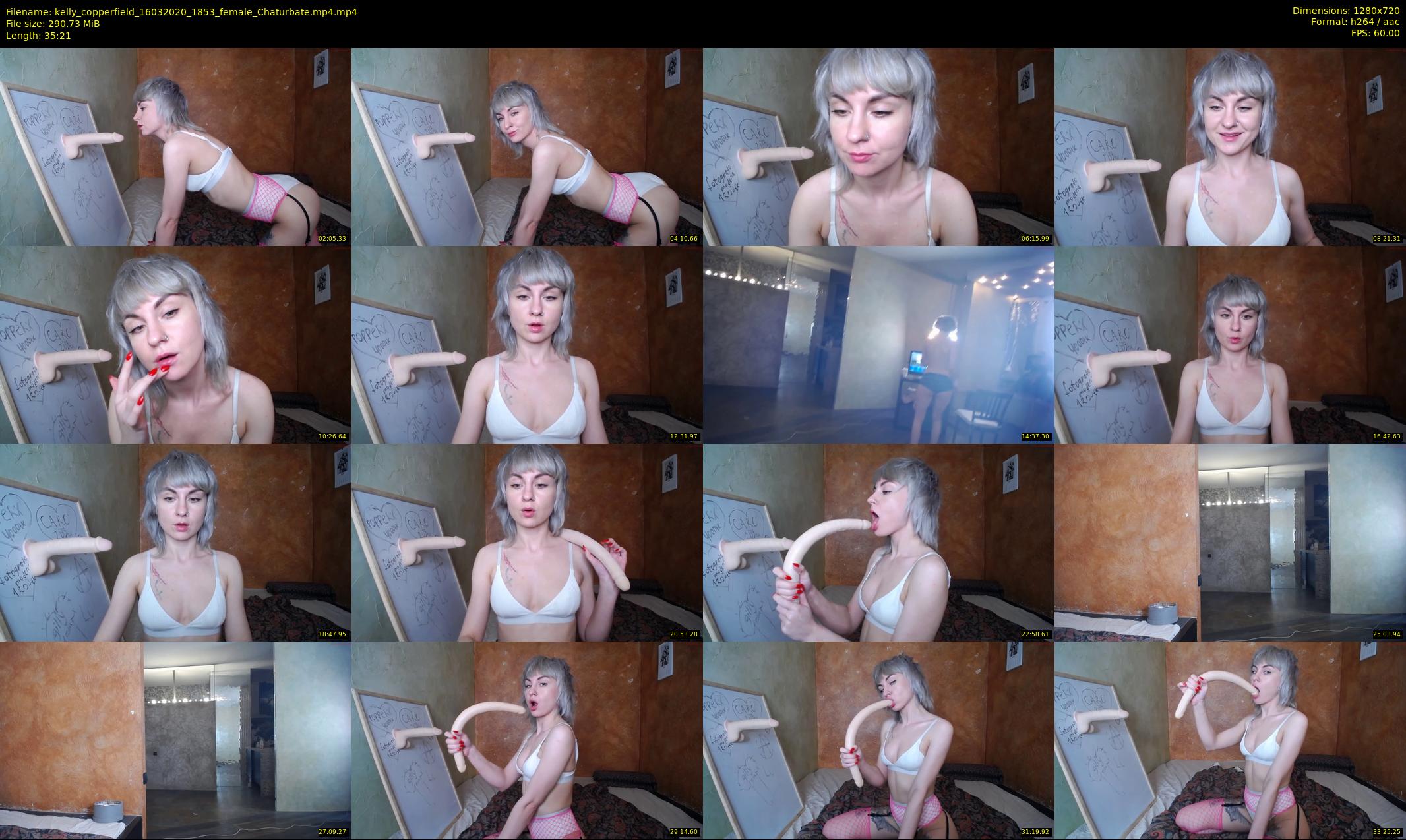 kelly_copperfield — 36 minute Chaturbate female cam show recording, 720p, Mar 16, 2020