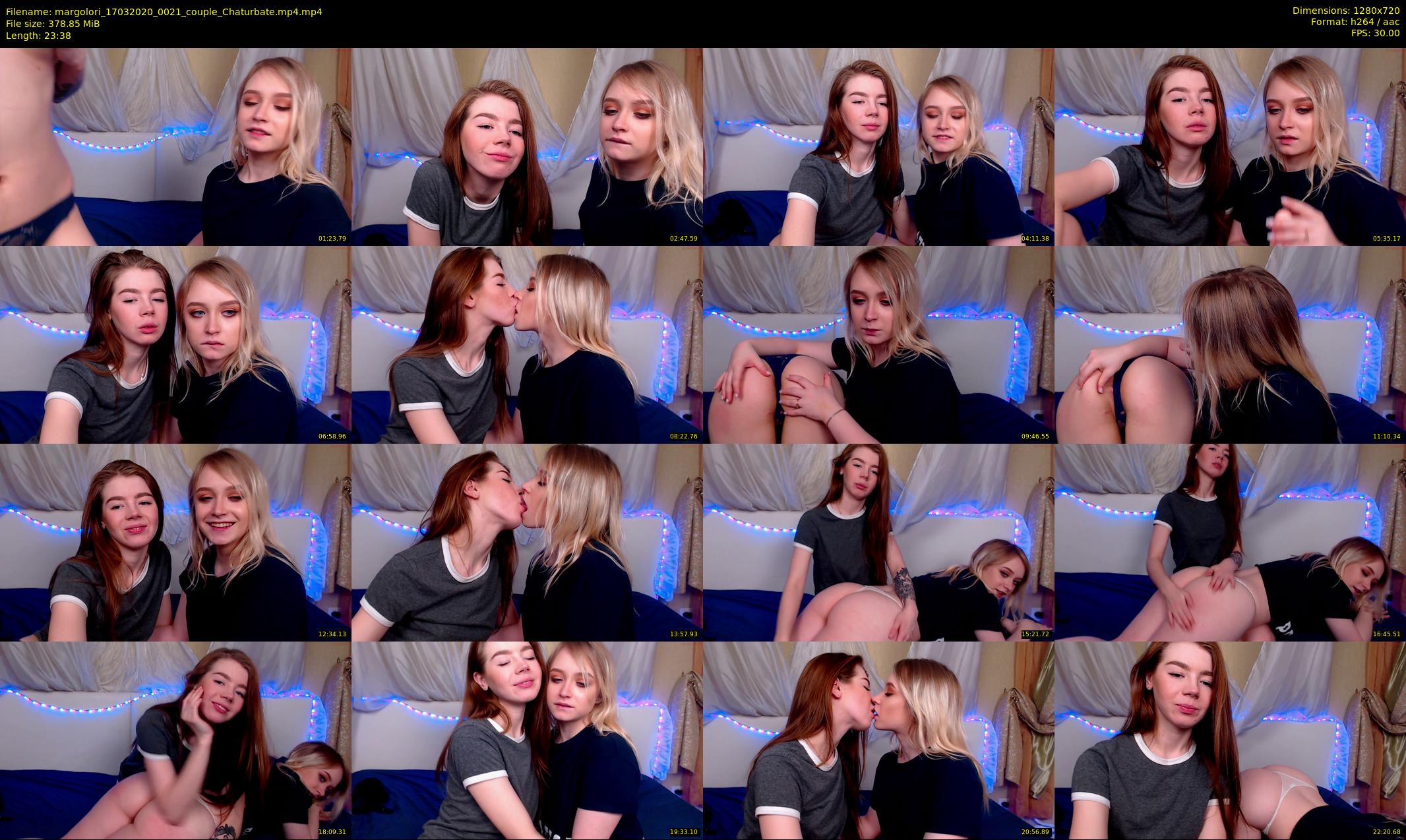 margolori — 24 minute Chaturbate couple cam show recording, 720p, Mar 17, 2020