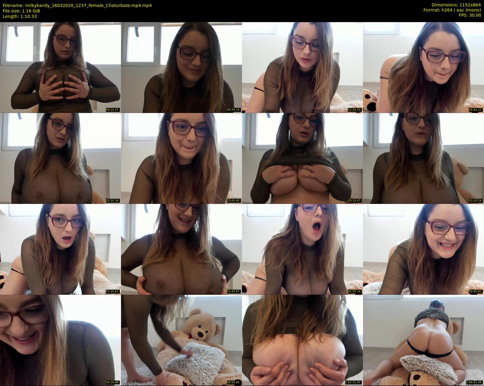 milkykandy — 71 minute Chaturbate female cam show recording, 720p, Mar 16, 2020