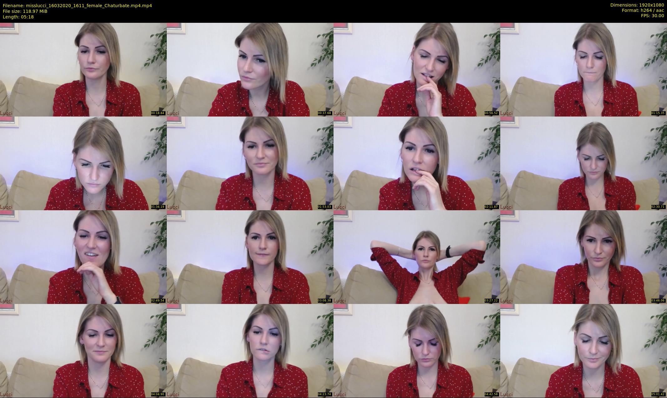 misslucci — 6 minute Chaturbate female cam show recording, 1080p, Mar 16, 2020