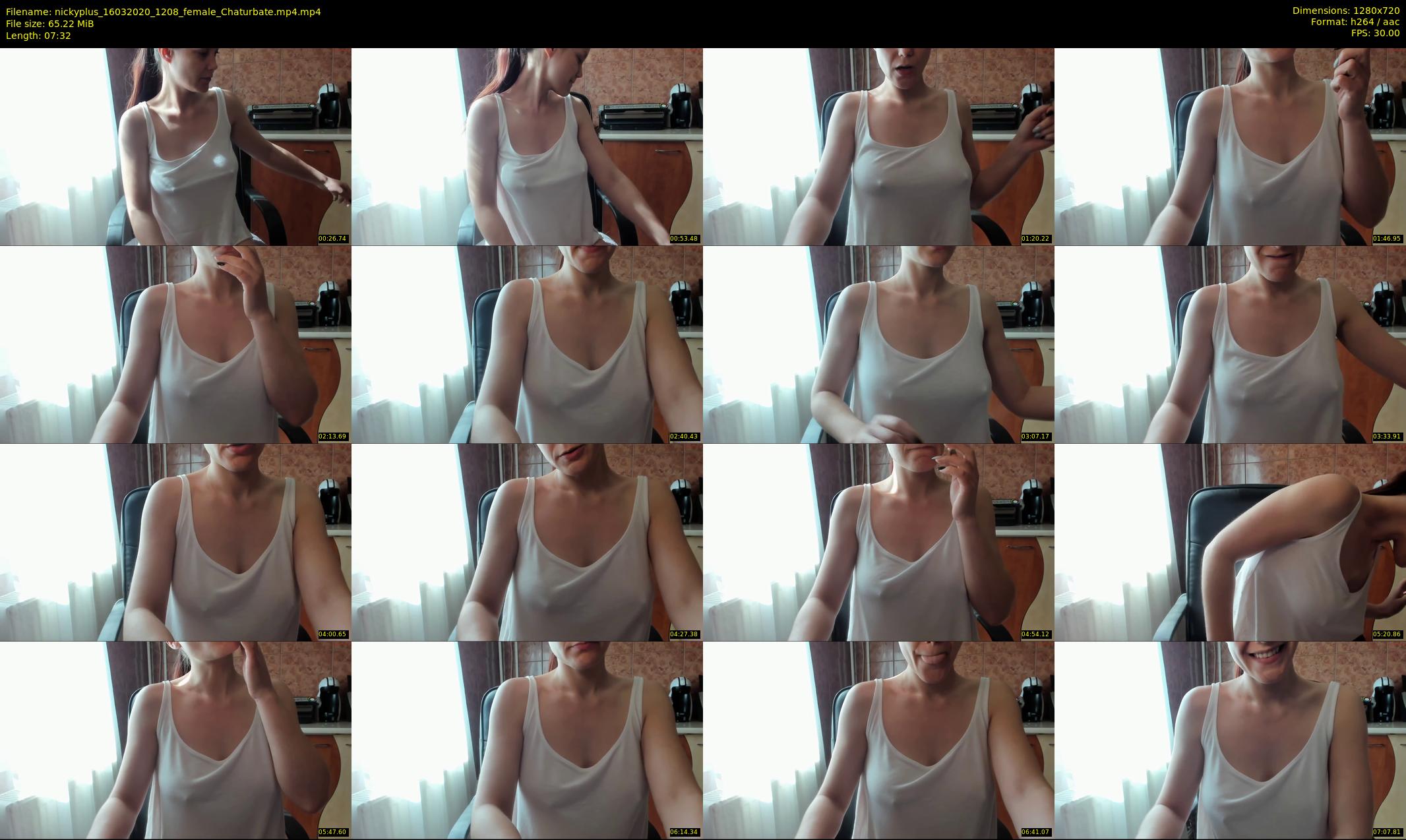 nickyplus — 8 minute Chaturbate couple cam show recording, 720p, Mar 16, 2020