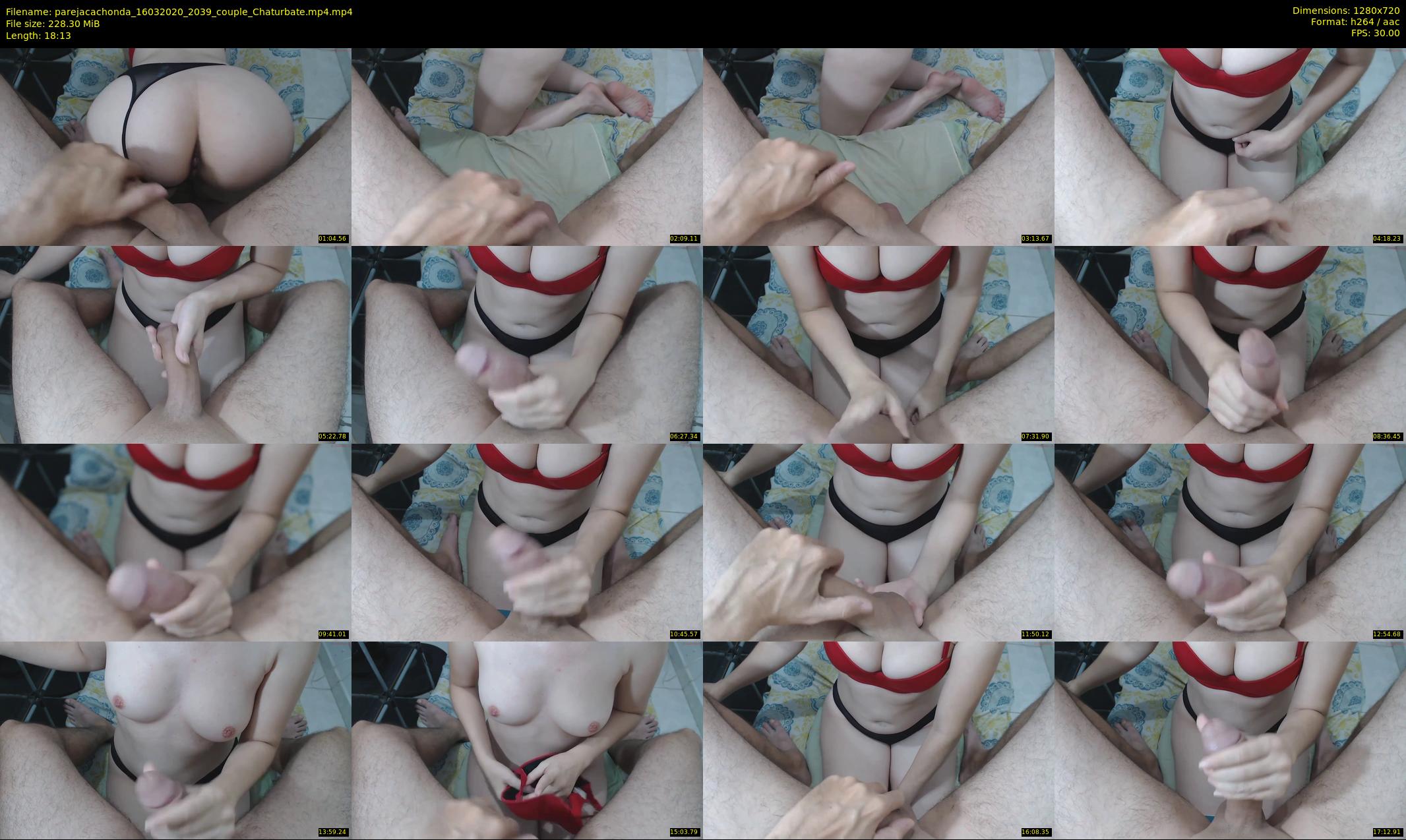 parejacachonda — 19 minute Chaturbate couple cam show recording, 720p, Mar 16, 2020