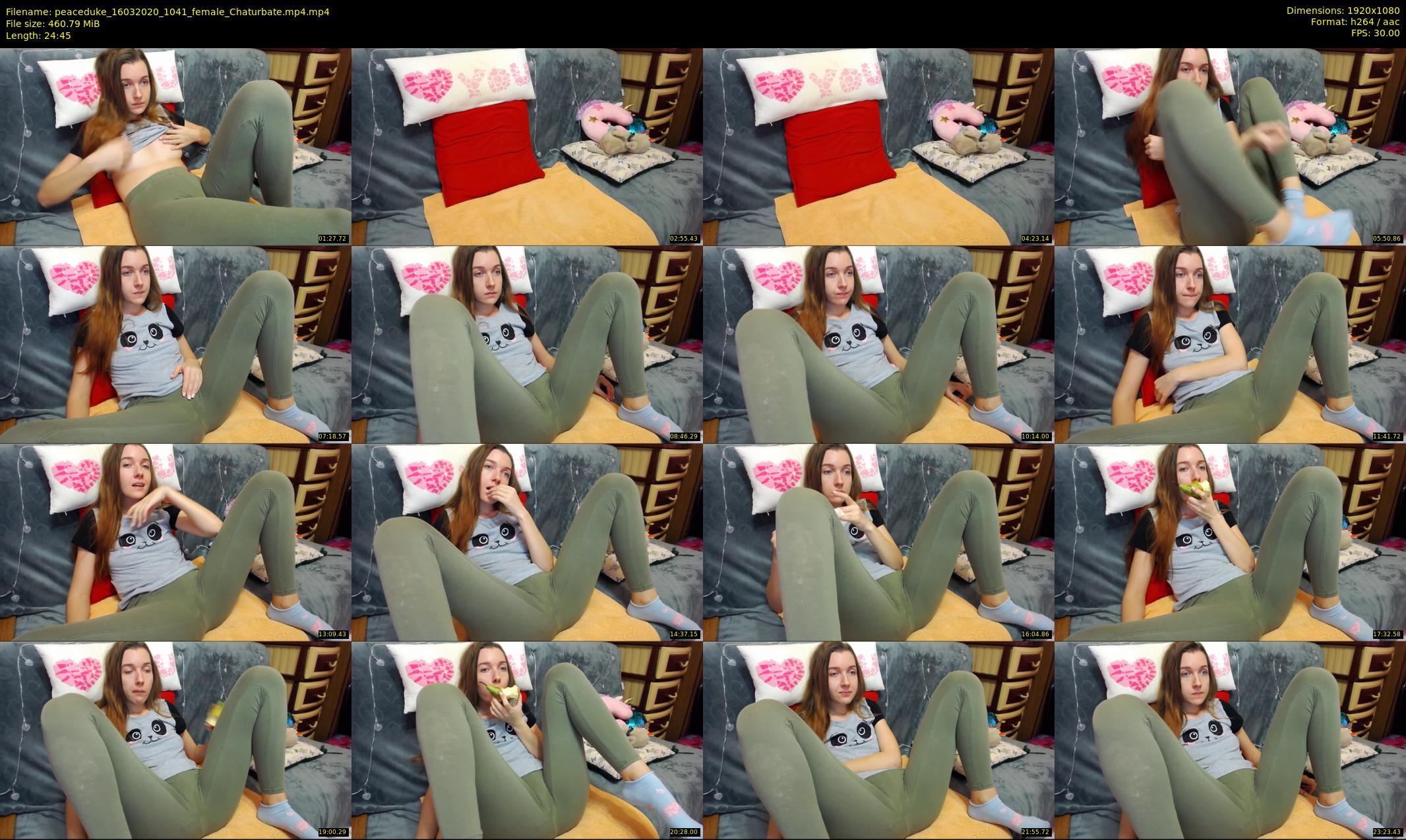 peaceduke — 25 minute Chaturbate female cam show recording, 1080p, Mar 16, 2020