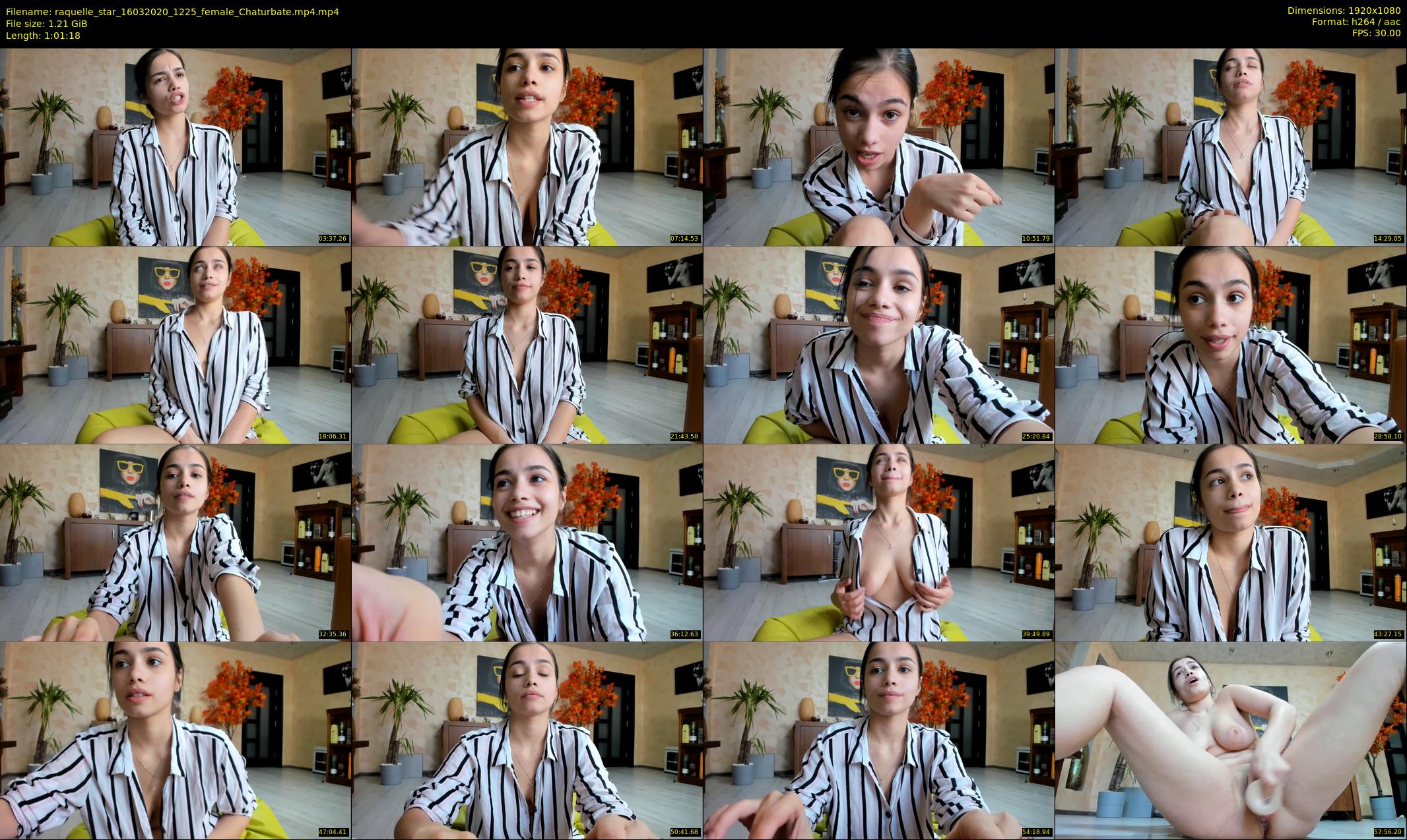 raquelle_star — 62 minute Chaturbate couple cam show recording, 1080p, Mar 16, 2020