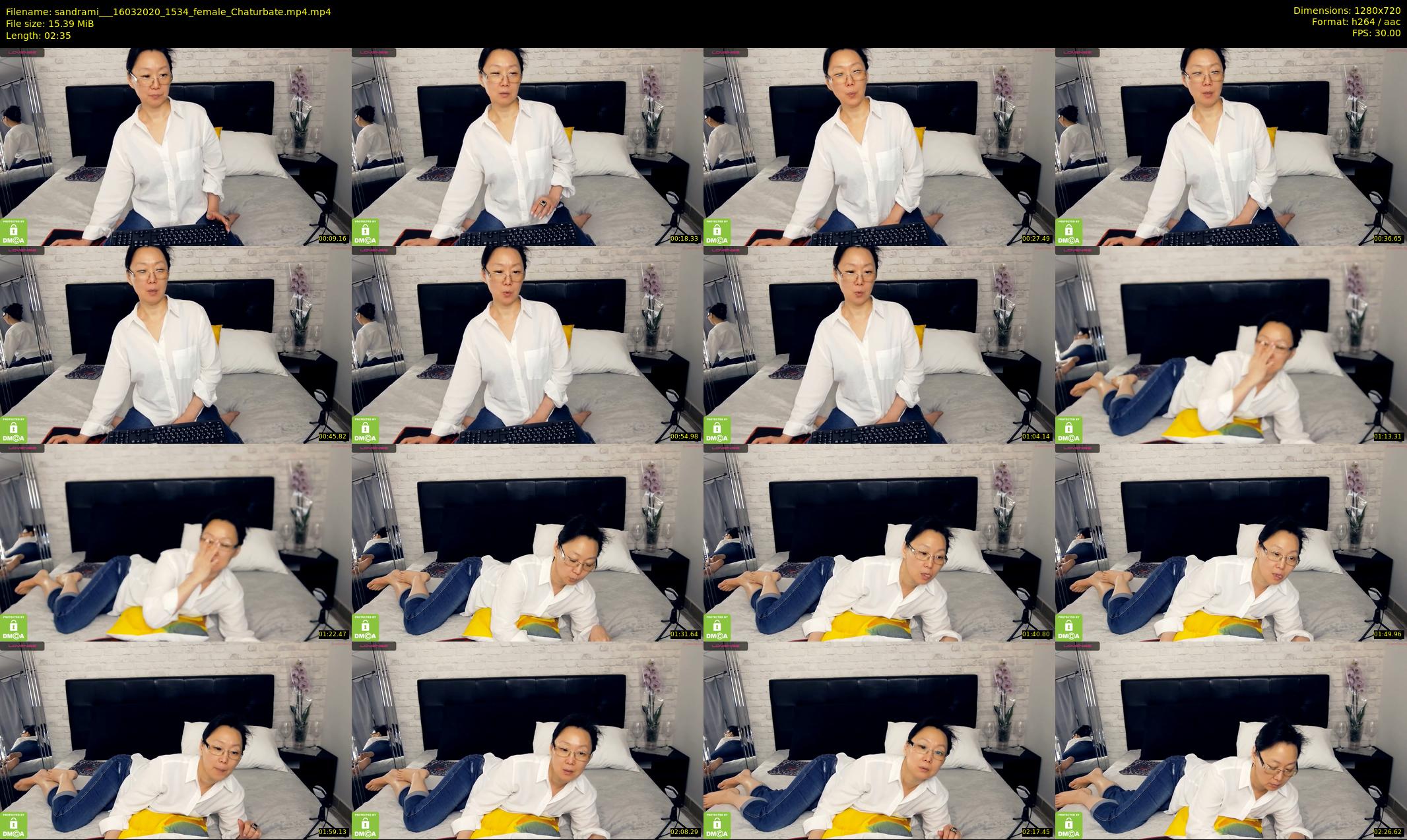 sandrami__ — 3 minute Chaturbate female cam show recording, 720p, Mar 16, 2020