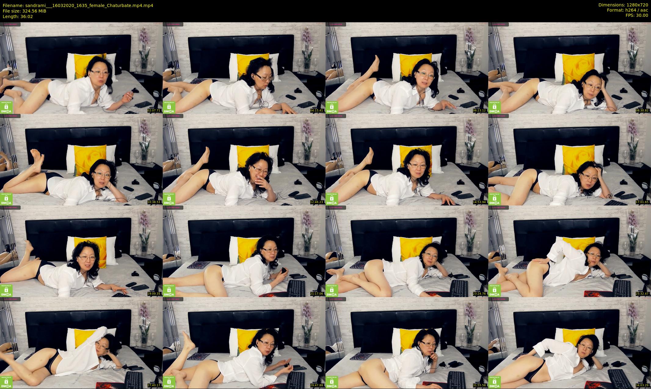 sandrami__ — 37 minute Chaturbate female cam show recording, 720p, Mar 16, 2020