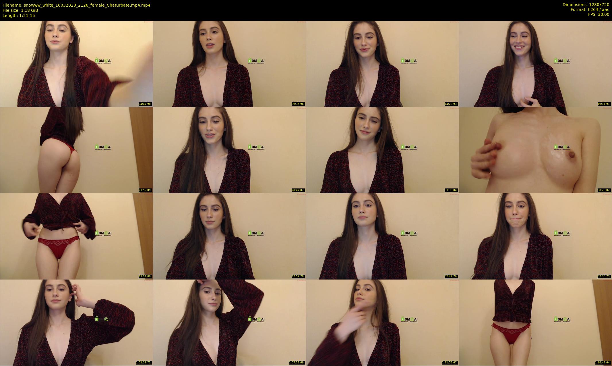 snowww_white — 82 minute Chaturbate female cam show recording, 720p, Mar 16, 2020
