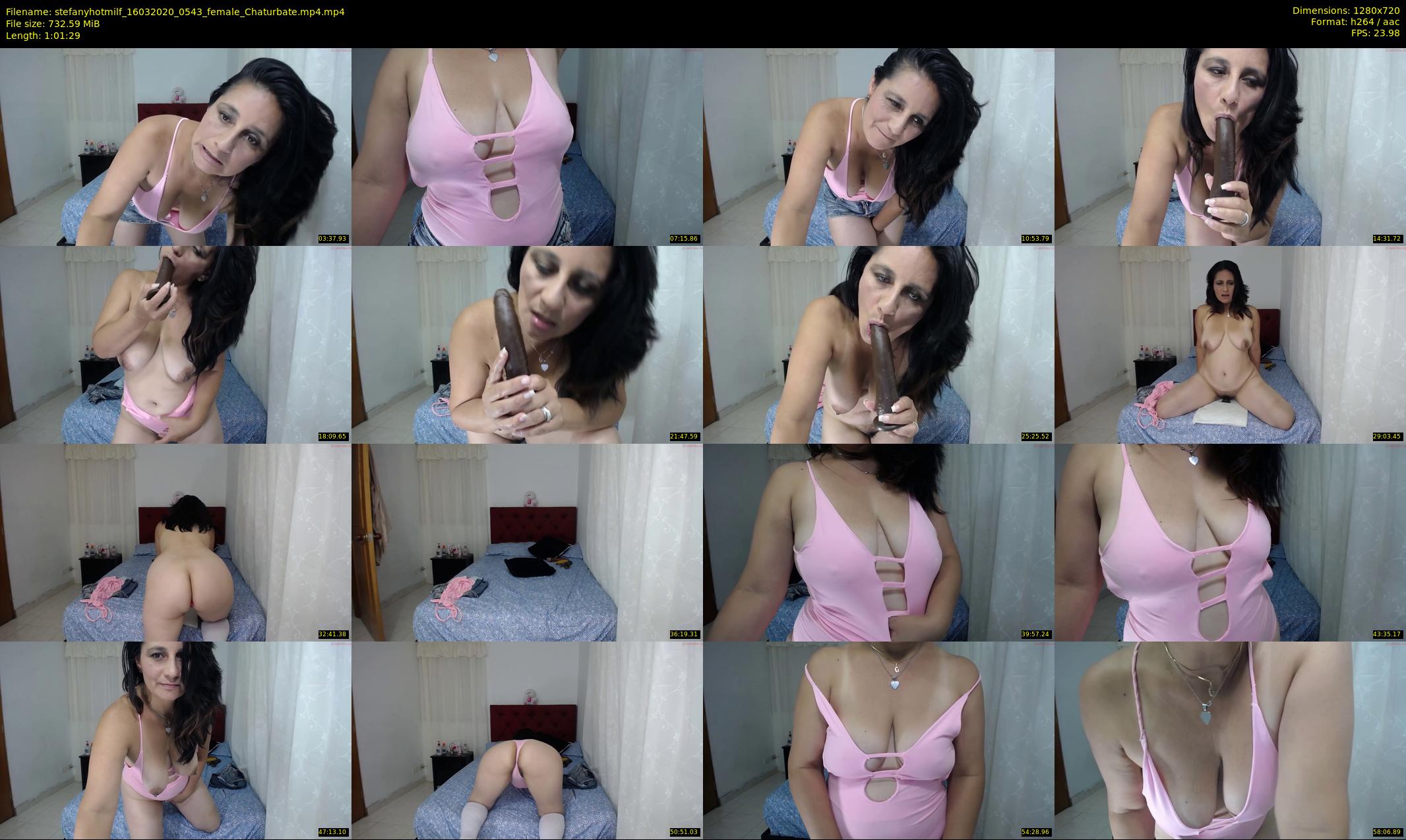 stefanyhotmilf — 62 minute Chaturbate female cam show recording, 720p, Mar 16, 2020