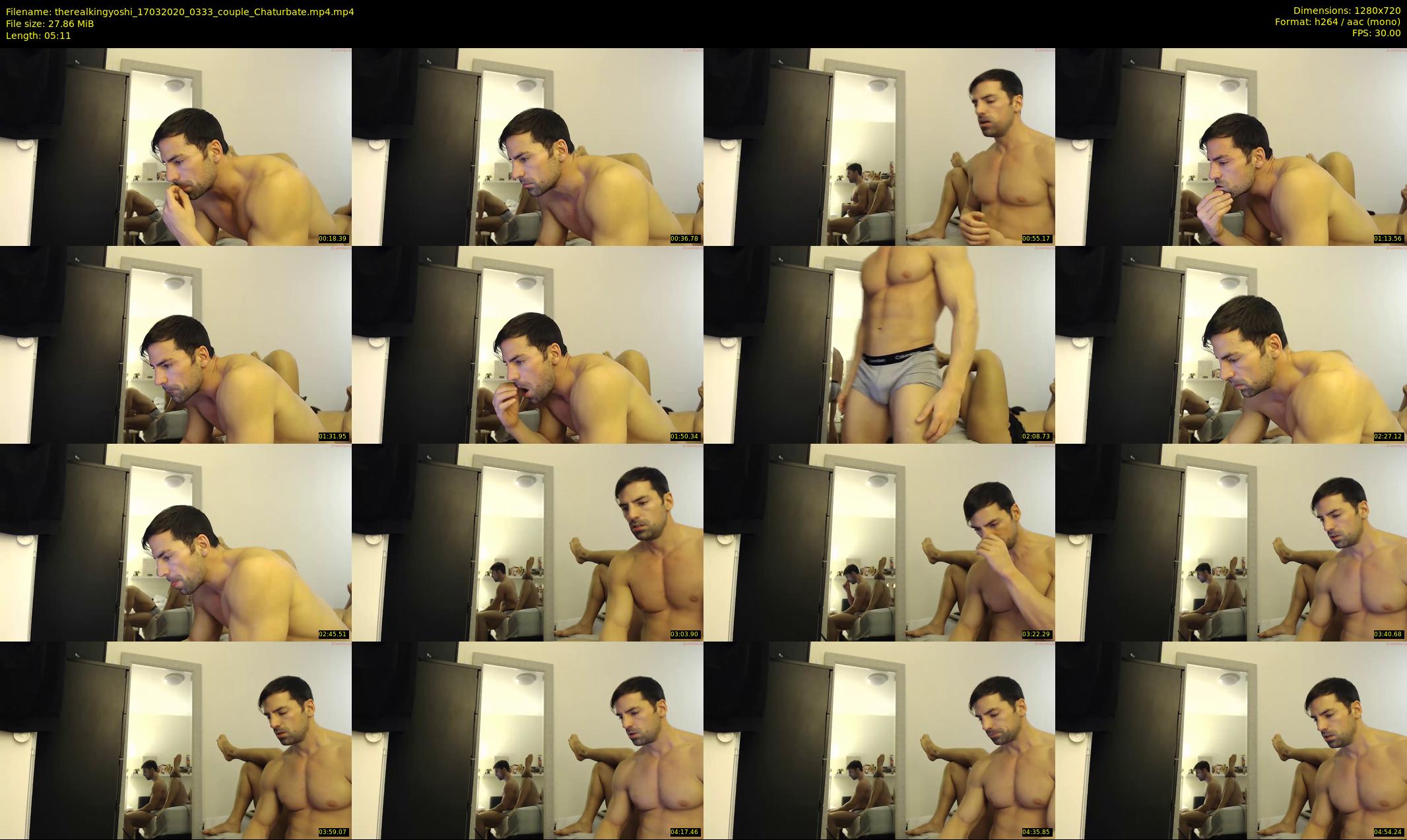 therealkingyoshi — 6 minute Chaturbate male cam show recording, 720p, Mar 17, 2020