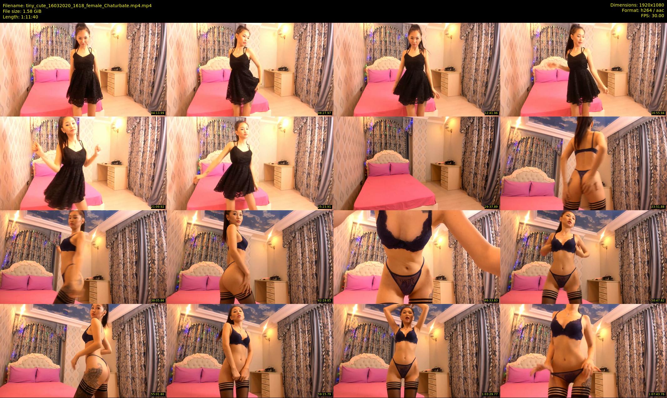 tiny_cute — 72 minute Chaturbate female cam show recording, 1080p, Mar 16, 2020