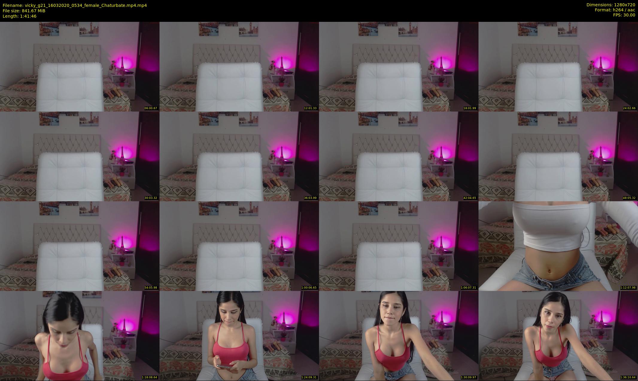 vicky_g21 — 102 minute Chaturbate female cam show recording, 720p, Mar 16, 2020
