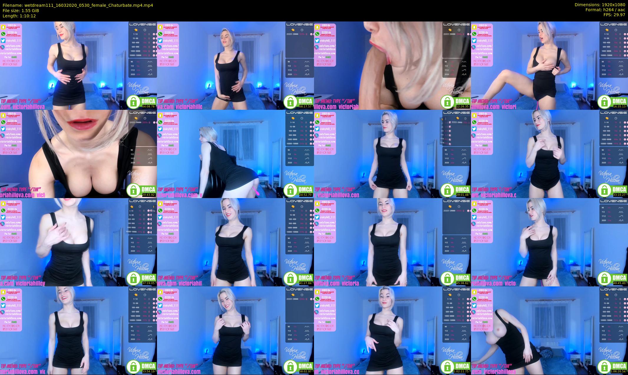 wetdream111 — 71 minute Chaturbate couple cam show recording, 1080p, Mar 16, 2020