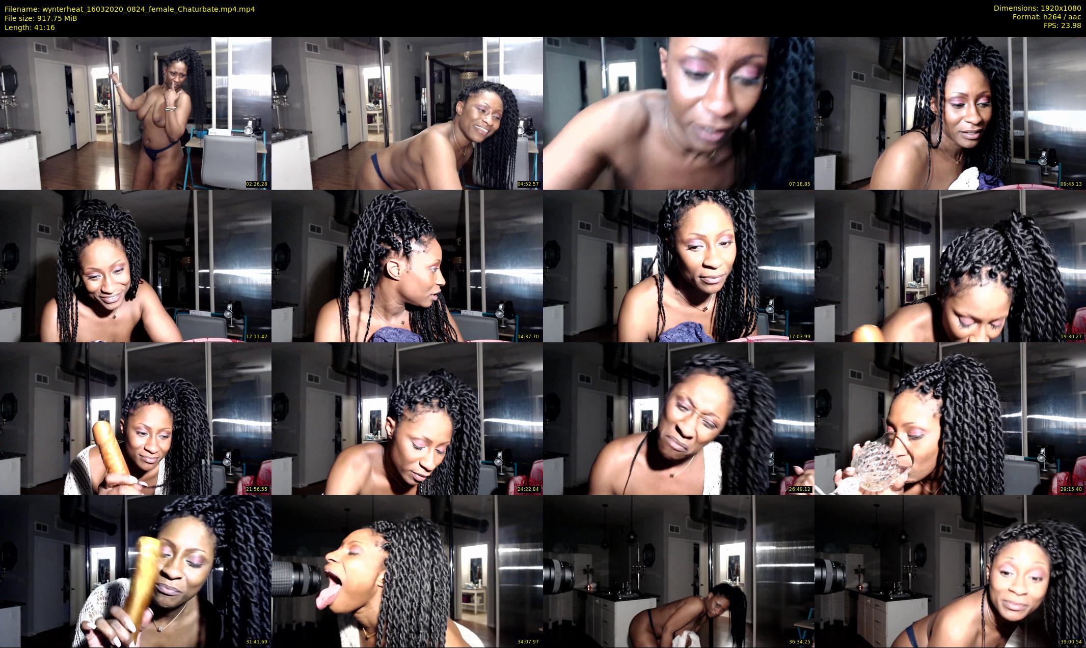 wynterheat — 42 minute Chaturbate female cam show recording, 1080p, Mar 16, 2020