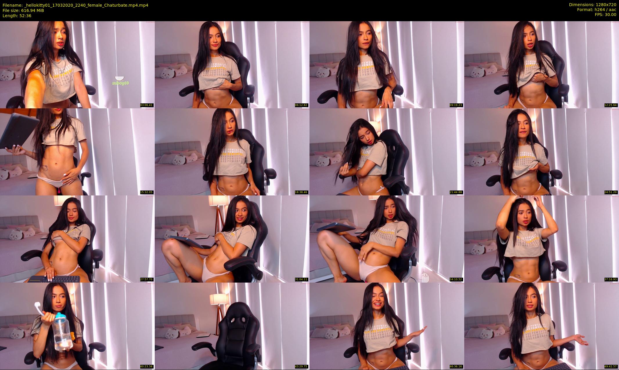 _hellokitty01 — 53 minute Chaturbate female cam show recording, 720p, Mar 17, 2020