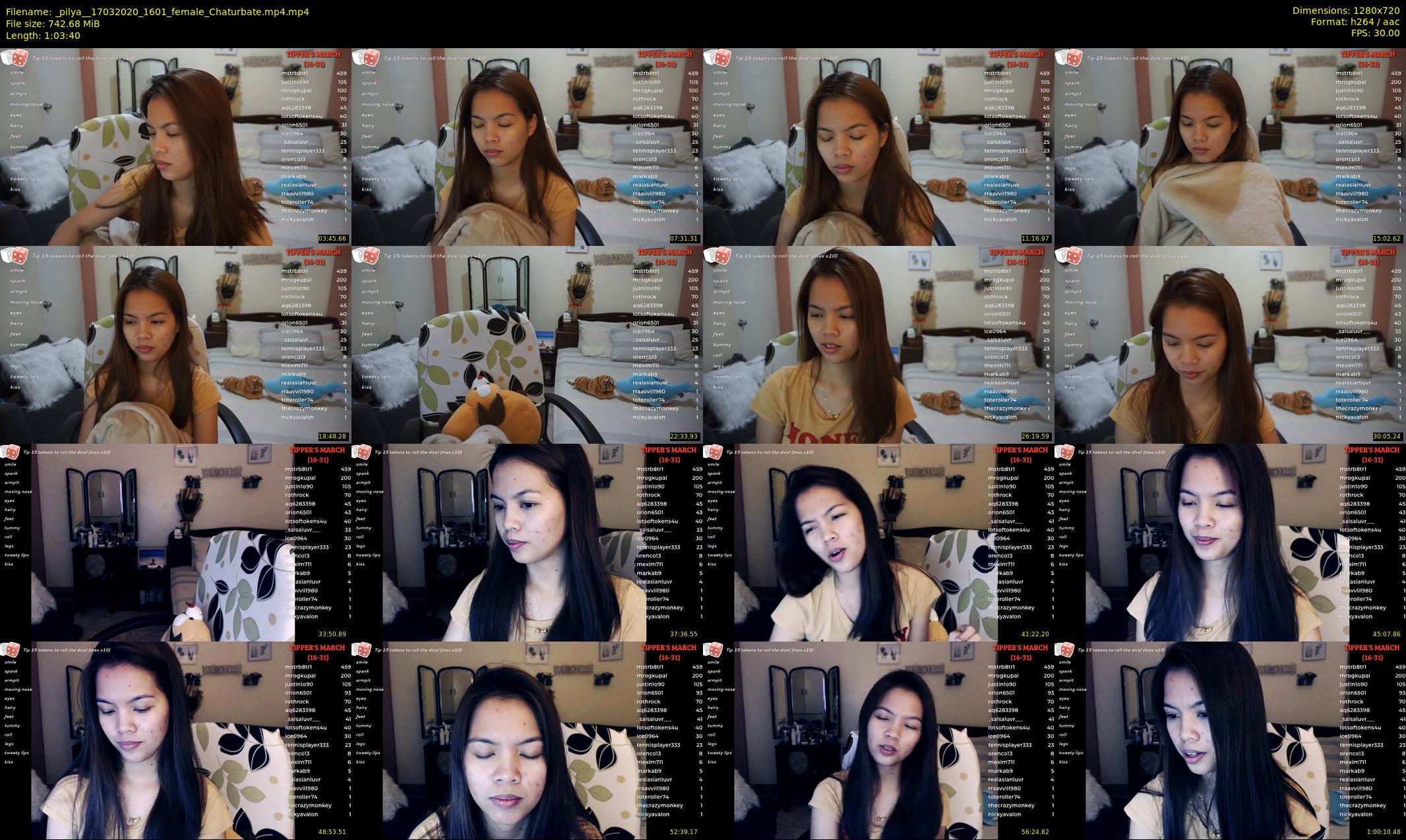 _pilya_ — 64 minute Chaturbate female cam show recording, 720p, Mar 17, 2020