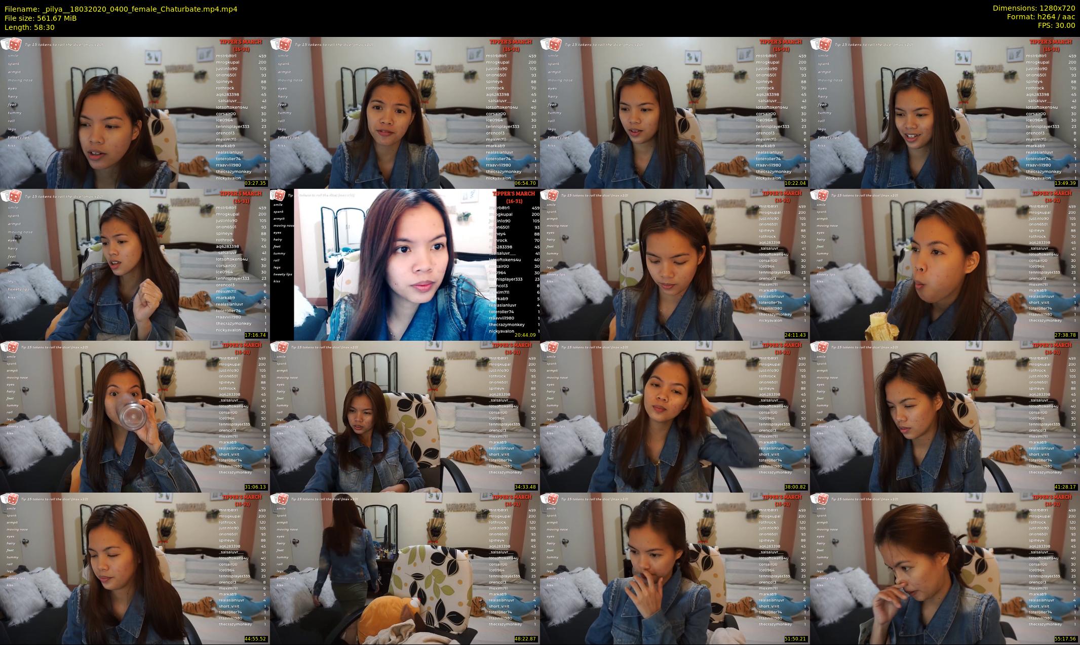 _pilya_ — 59 minute Chaturbate female cam show recording, 720p, Mar 18, 2020