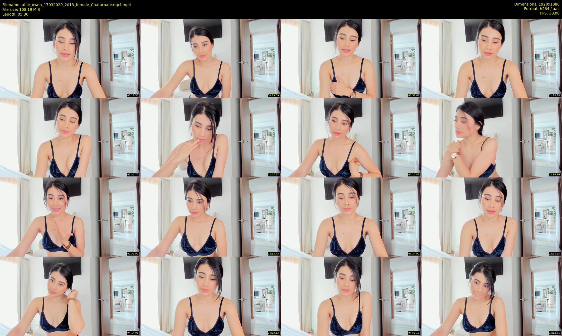 abie_owen — 6 minute Chaturbate female cam show recording, 1080p, Mar 17, 2020