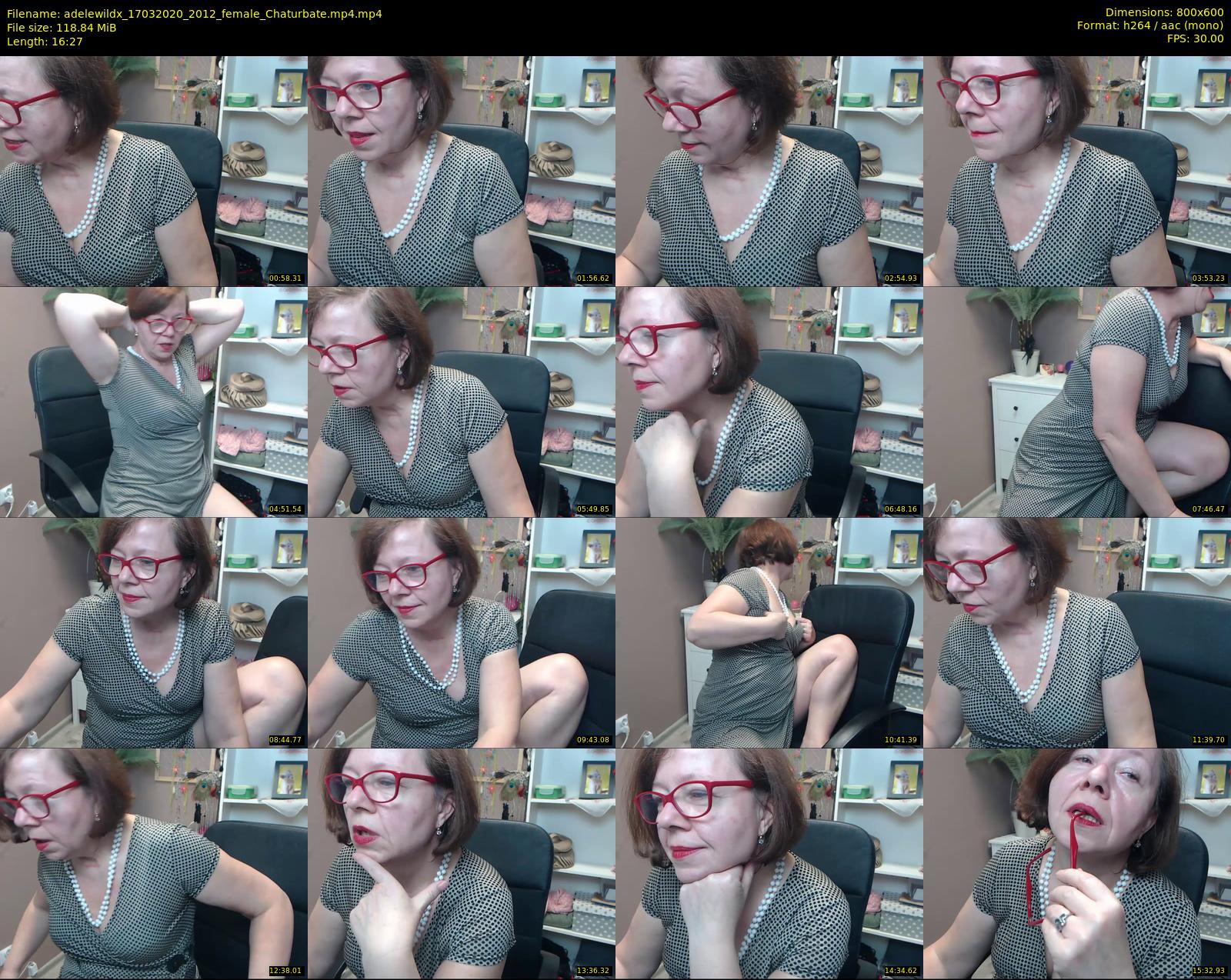 adelewildx — 17 minute Chaturbate female cam show recording, 480p, Mar 17, 2020