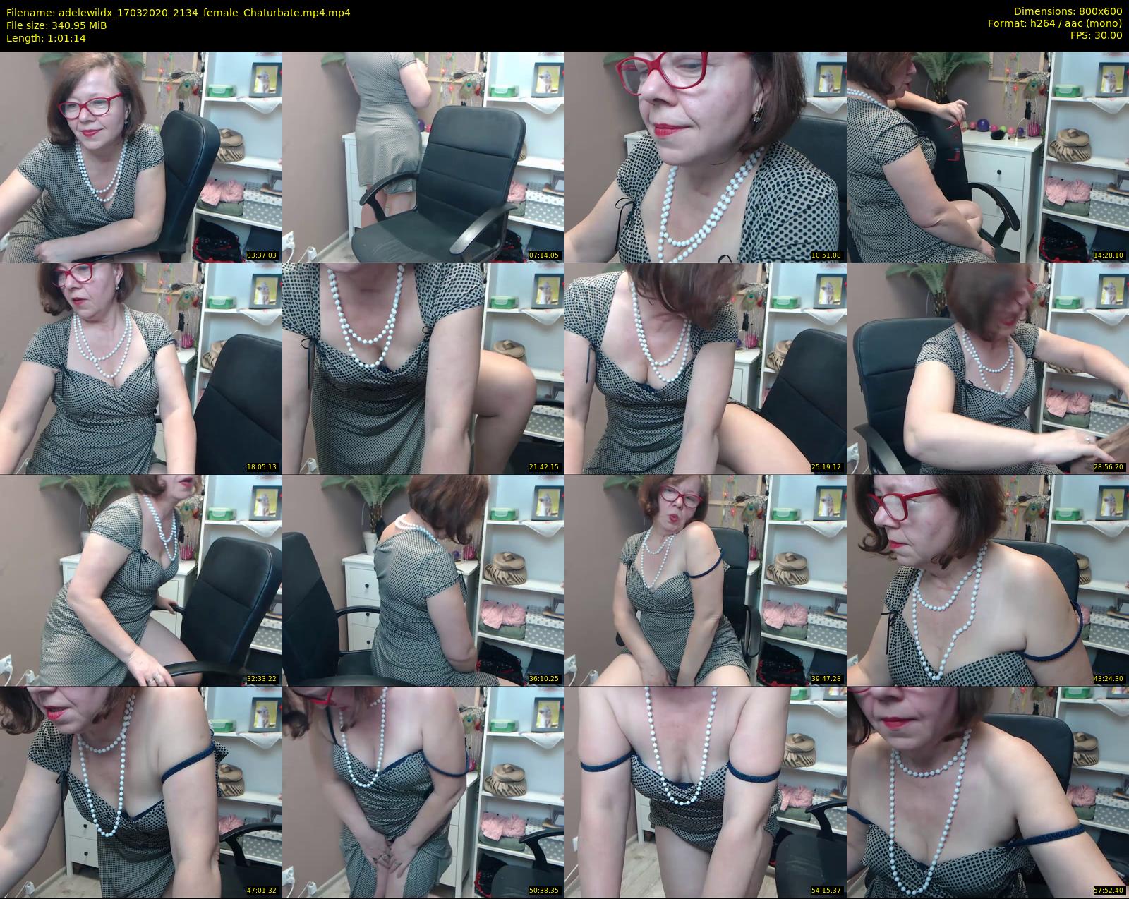 adelewildx — 62 minute Chaturbate female cam show recording, 480p, Mar 17, 2020