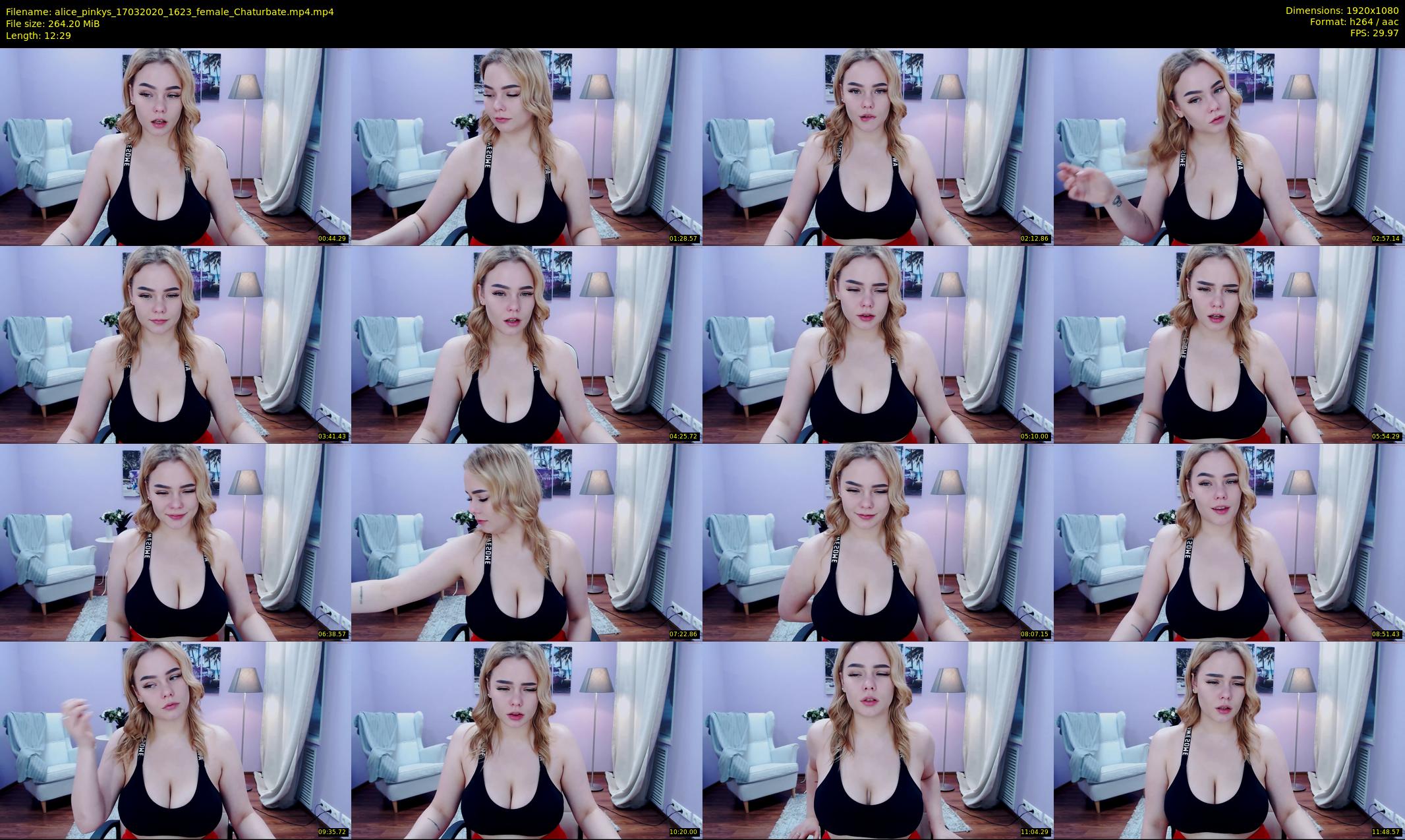 alice_pinkys — 13 minute Chaturbate female cam show recording, 1080p, Mar 17, 2020